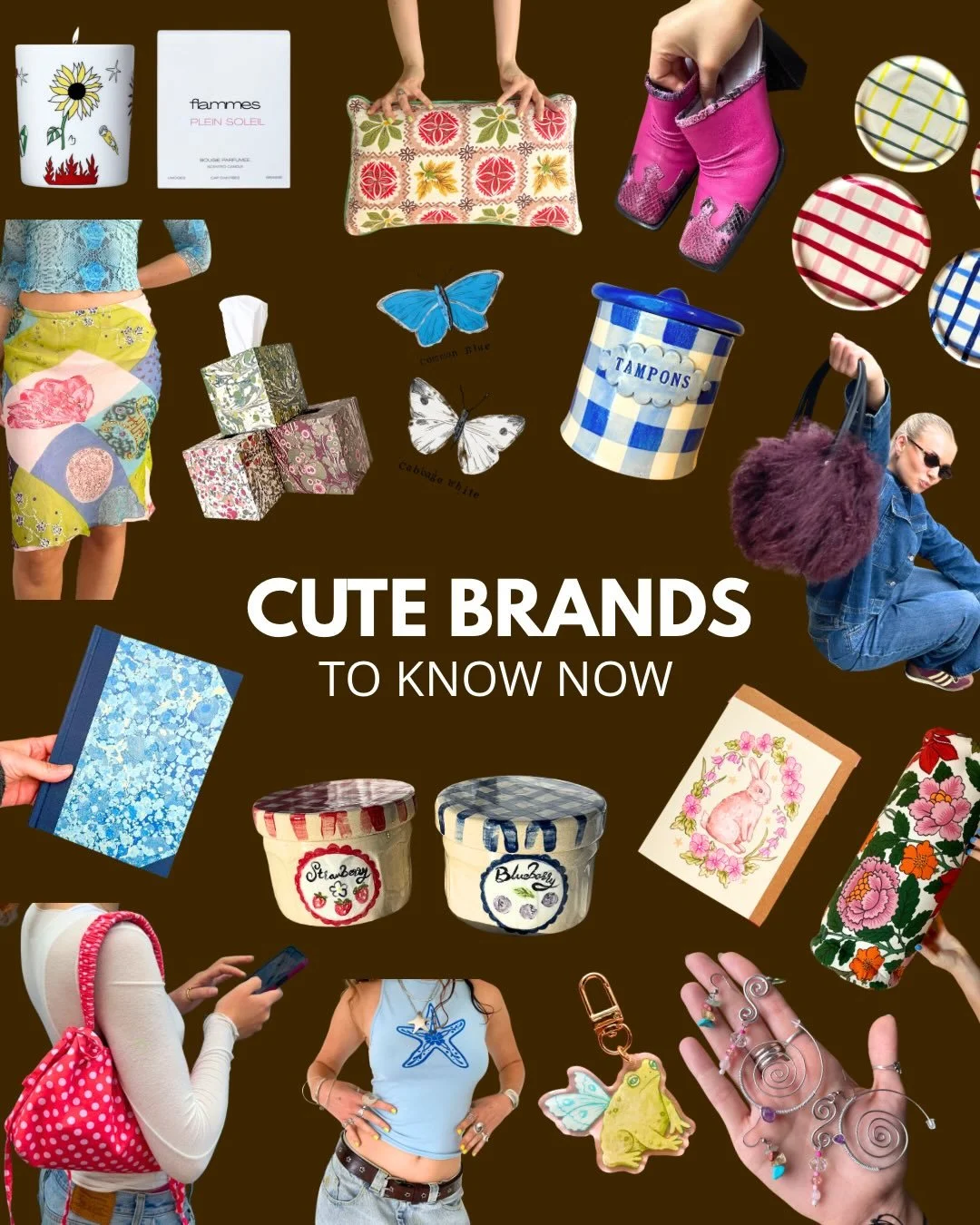 And you can find ALL of these cute small brands at our next makers market in South London!! 💖🦋🍒🐰🐸🌀🌼✨

We&rsquo;re known for curating London&rsquo;s best, cutest, most original and exciting small brands and makers with exclusive, new, unique an
