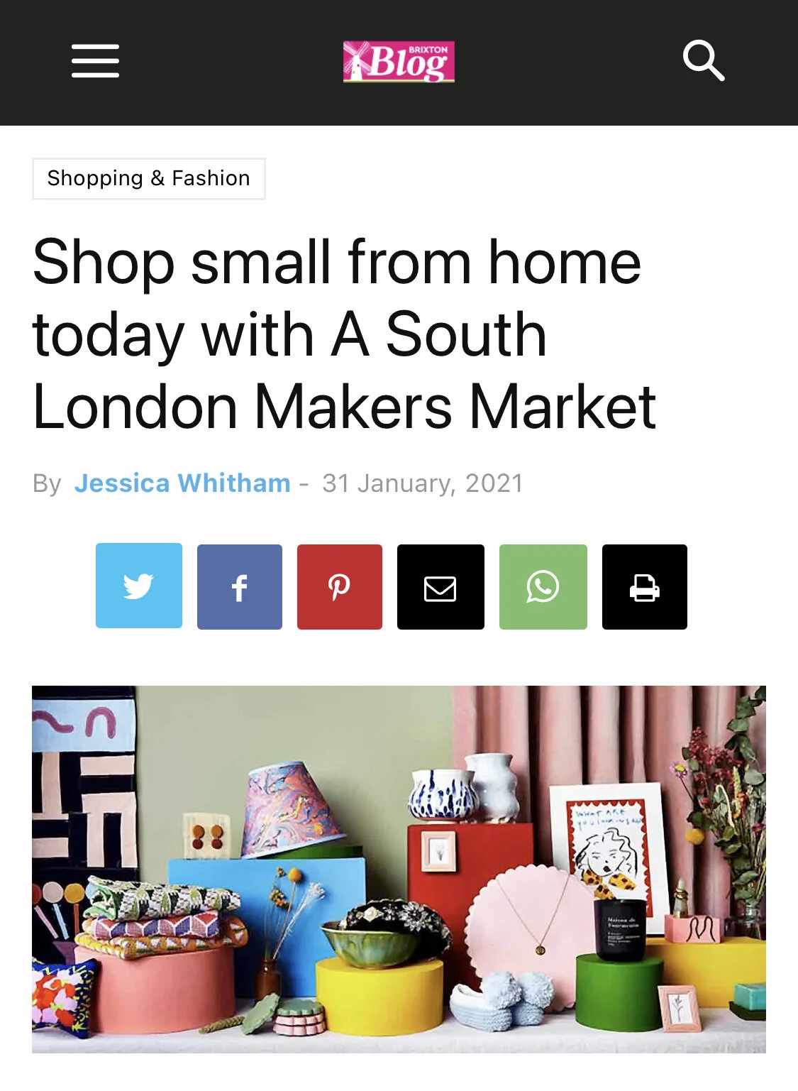 Brixton Bugle, January 2020