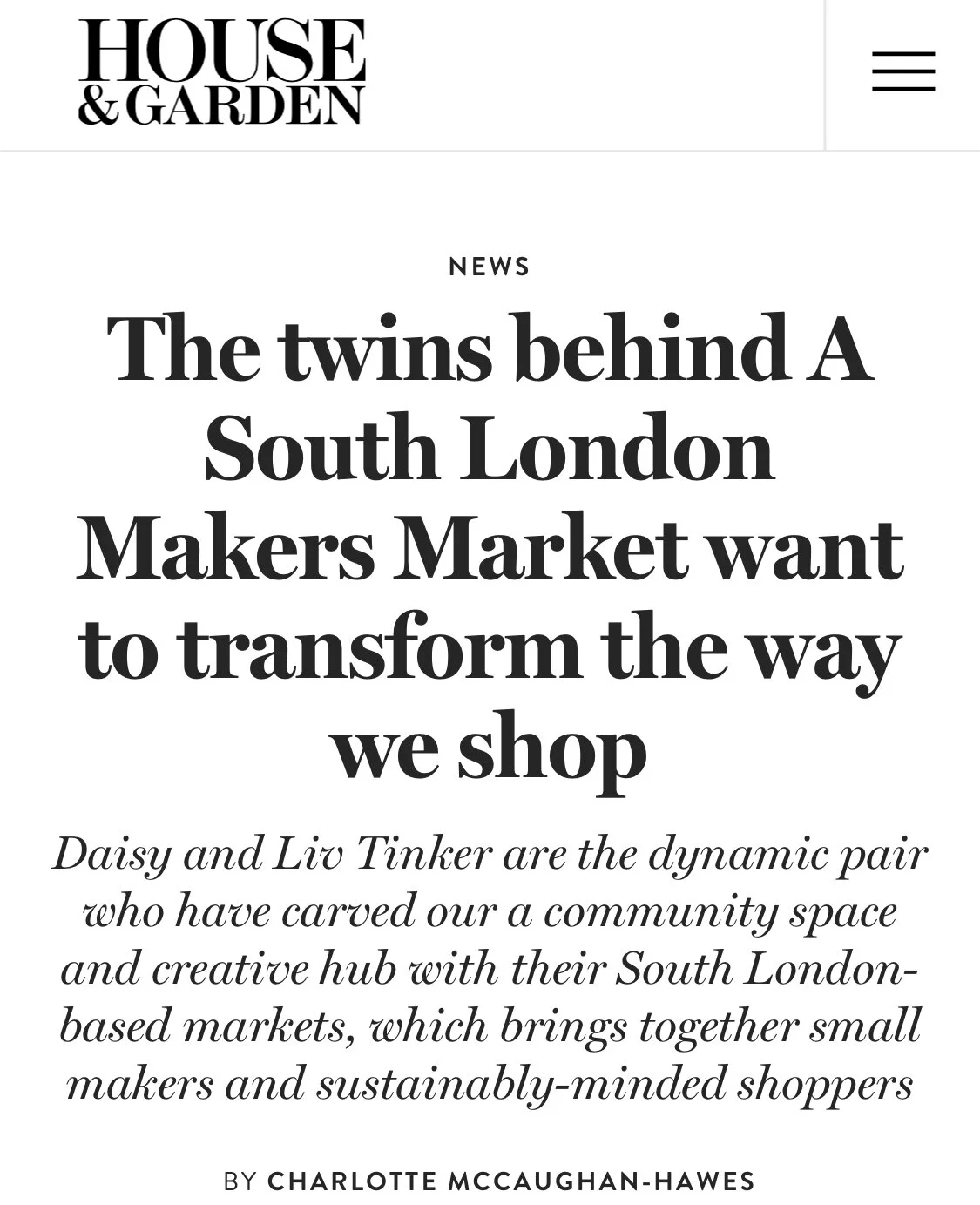 House & Garden, August 2021