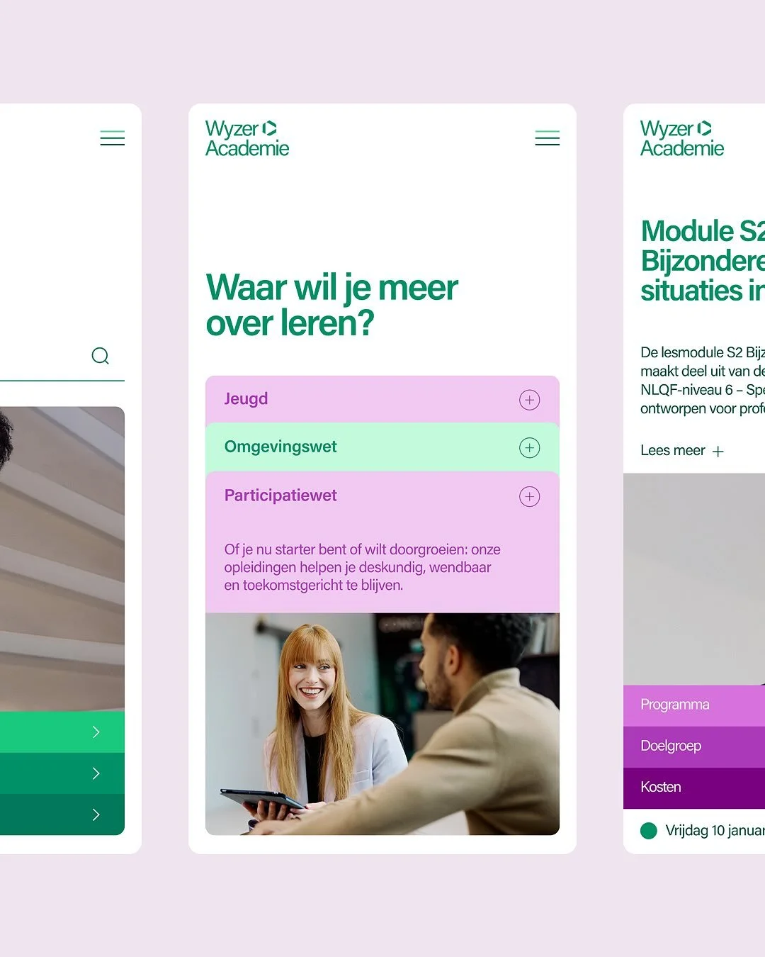 Part of Wyzer&rsquo;s brand architecture includes the Wyzer Academy. As a distinct proposition requiring its own strategic positioning, we developed a dedicated brand essence for the Academy: Zoom out, focus, go. 
This essence captures their unique a