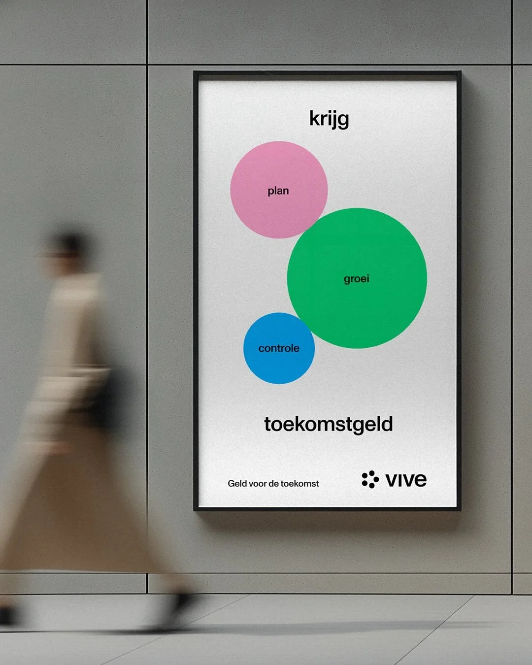 Vive&rsquo;s new strategy is as straightforward as its identity. The company combines pension, investing, and wealth management. Or as what we like to call &ldquo;future money.&rdquo; By naming exactly what they do, we position them as the biggest ch