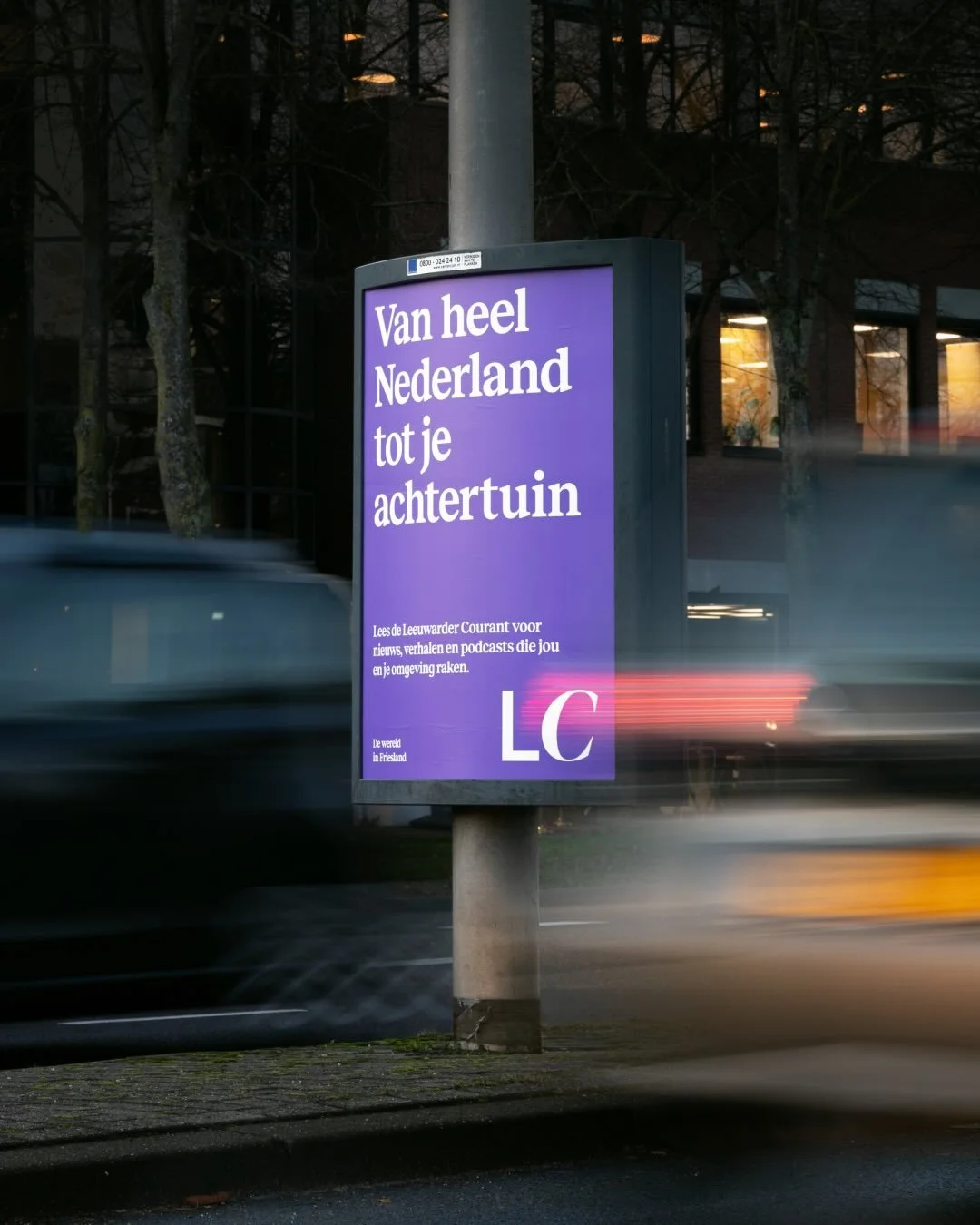 Excited to share our work for a new client, Mediahuis Noord. For their two leading newspapers, Dagblad van Het Noorden and Leeuwarder Courant, we developed a new brand platform: &lsquo;De wereld in het Noorden - De wereld in Friesland&rsquo;. This pl