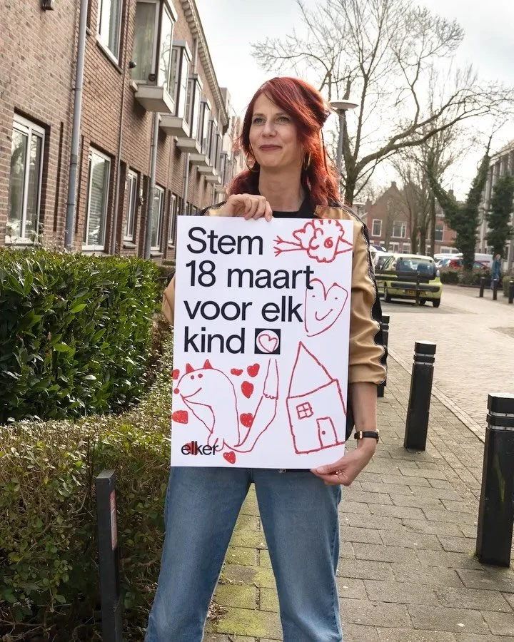 Vote March 18 for every child.

Together with Elker, we developed a campaign that highlights the importance of a strong foundation for children in the run-up to the Dutch municipal elections.

Because whether children grow up in safe homes, can live 
