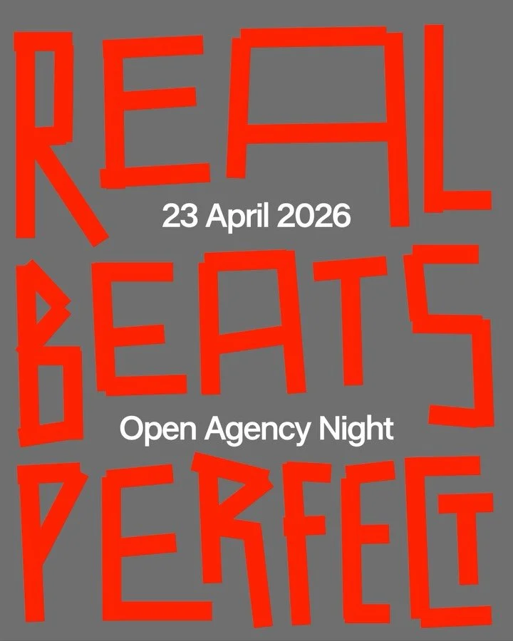 Real Beats Perfect. What works in real life always beats the splendid superficial. Instinct over intention. Use over show. People over machines. Welcome to our creative playground of design, image, sound and taste in a proper mashup. 2 talks. 2 DJ&rs