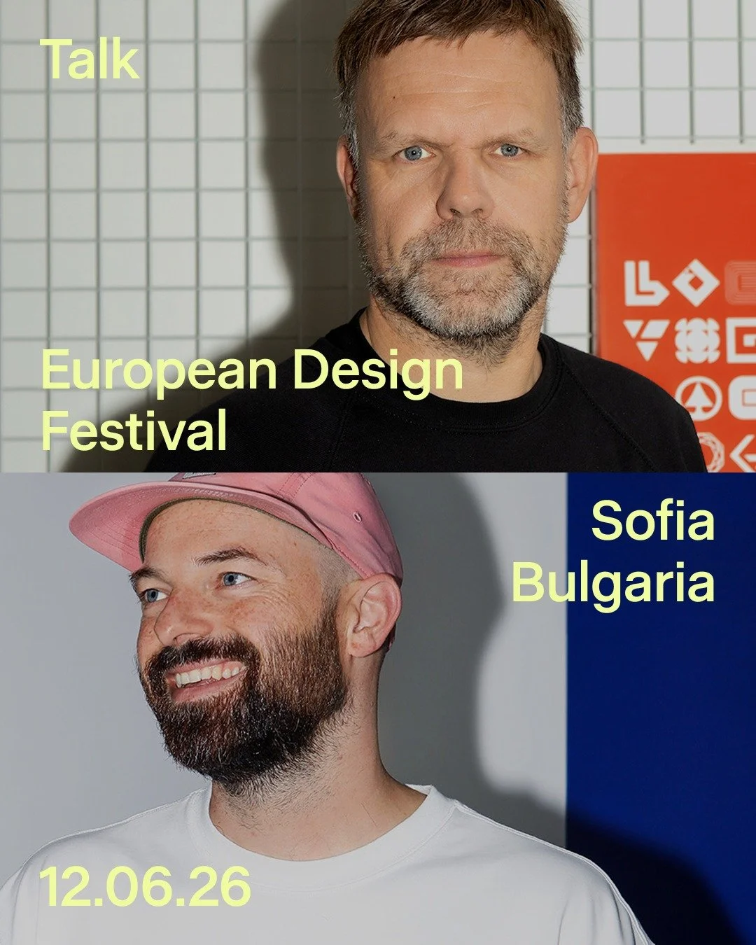 Taking the stage at the European Design Festival in Sofia in two weeks. Frank &amp; Yuri will be sharing more about our studio, the projects we create, and why we believe simplicity makes brands stronger.

Hope to see you there!

Hosted by @studiokom