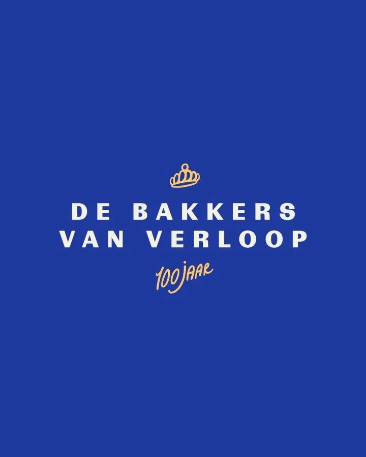 This year @debakkersvanverloop celebrates its 100th anniversary. Huge milestone. Marking a complete century of craftsmanship, 4 generations of Frisian family tradition and 10 lovely stores in Friesland.

For the occasion, we expanded their visual ide