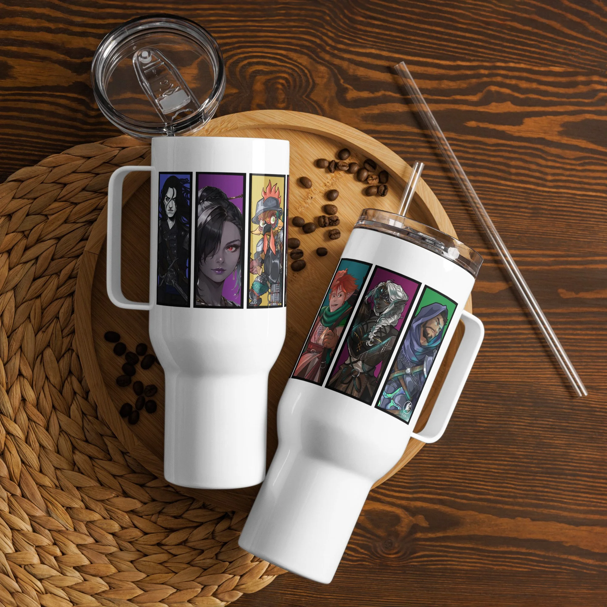 Underwatch Lineup Travel Mug