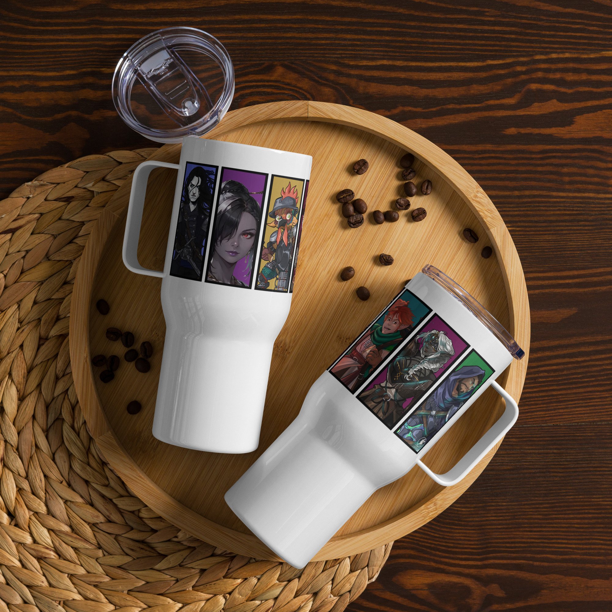 Underwatch Lineup Travel Mug