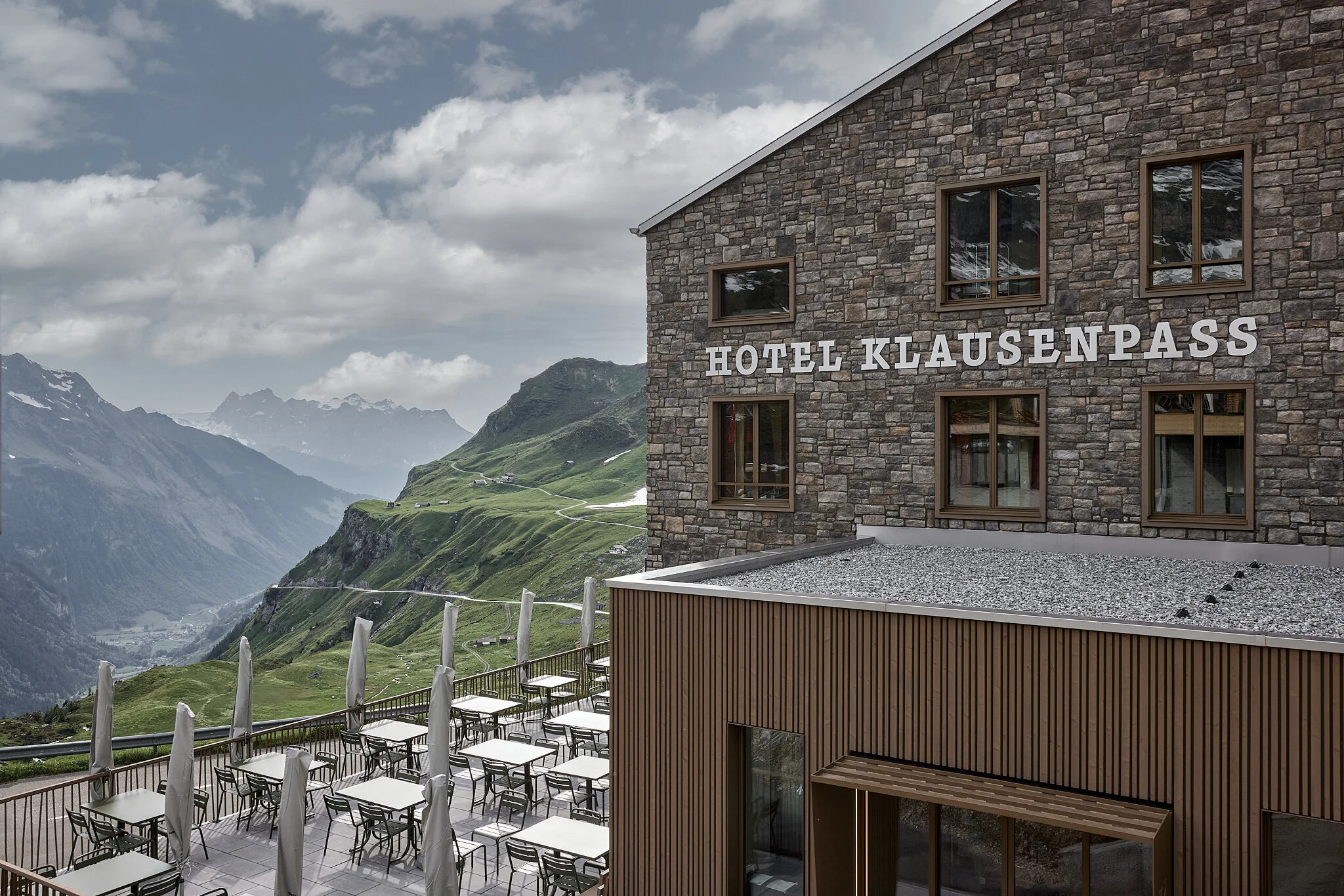 Shooting für das neue Hotel Klausenpass