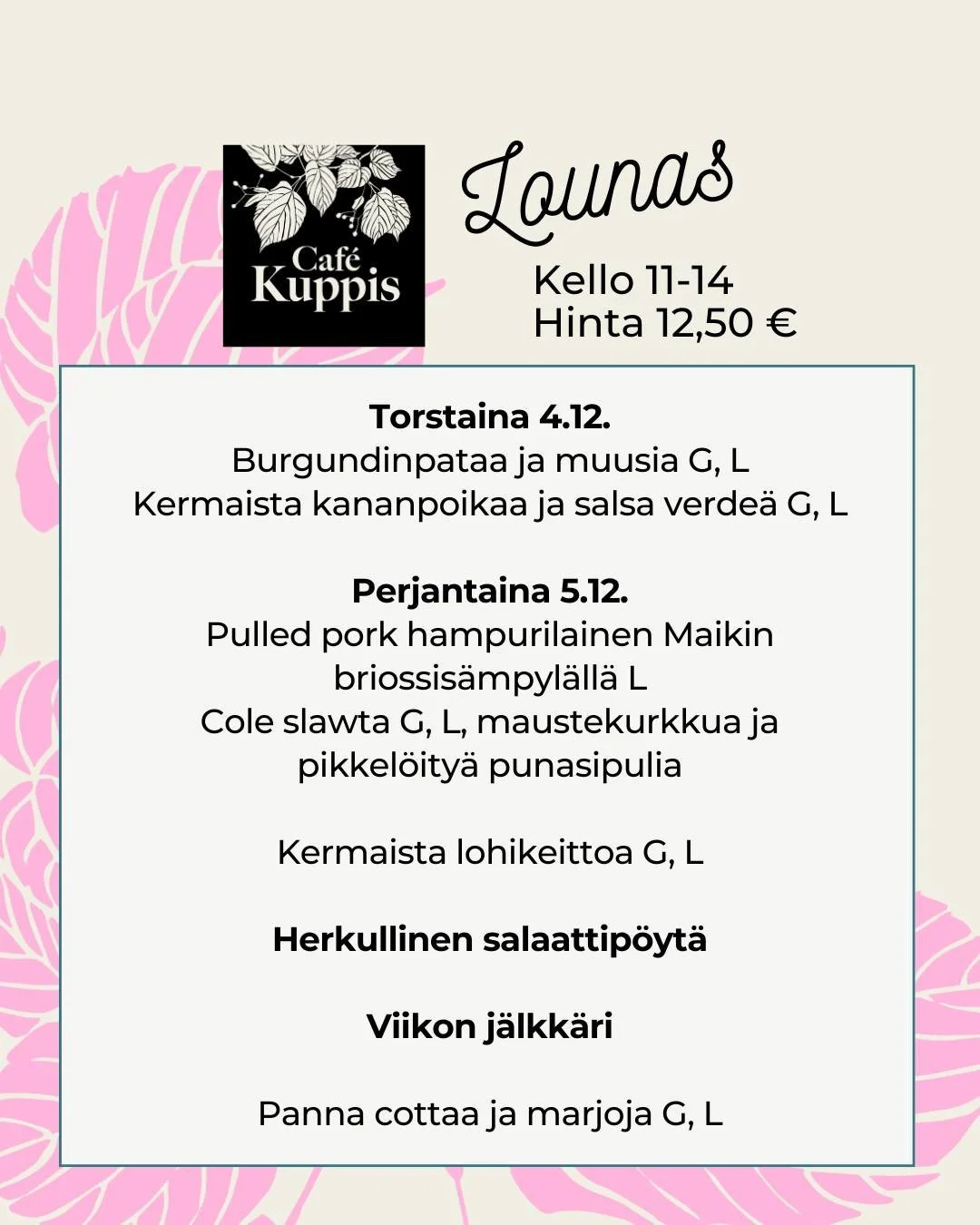 😊 Tuutko burgundinpata- vai hampparitreffeille t&auml;ll&auml; viikolla? Maikin briossis&auml;mpyl&auml;n sis&auml;&auml;n k&auml;&auml;r&auml;isty pulled pork -hamppari j&auml;lleen toivelounaana, ja muita lemppareita &ndash; se astetta parempi lou