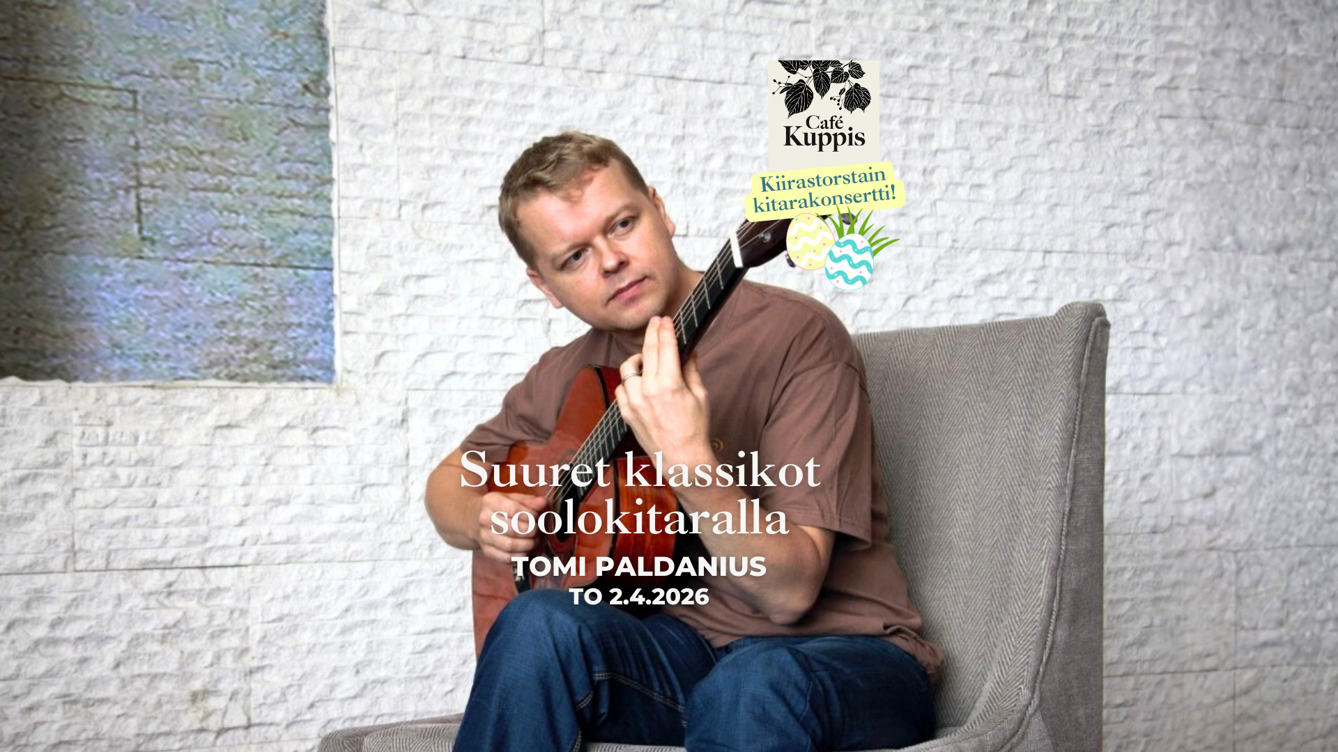 Suuret klassikot soolokitaralla: Tomi Paldanius
