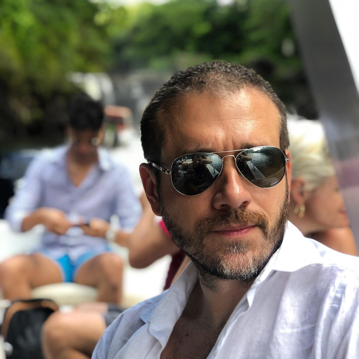 Shit, my beard is growing gray #mauritius