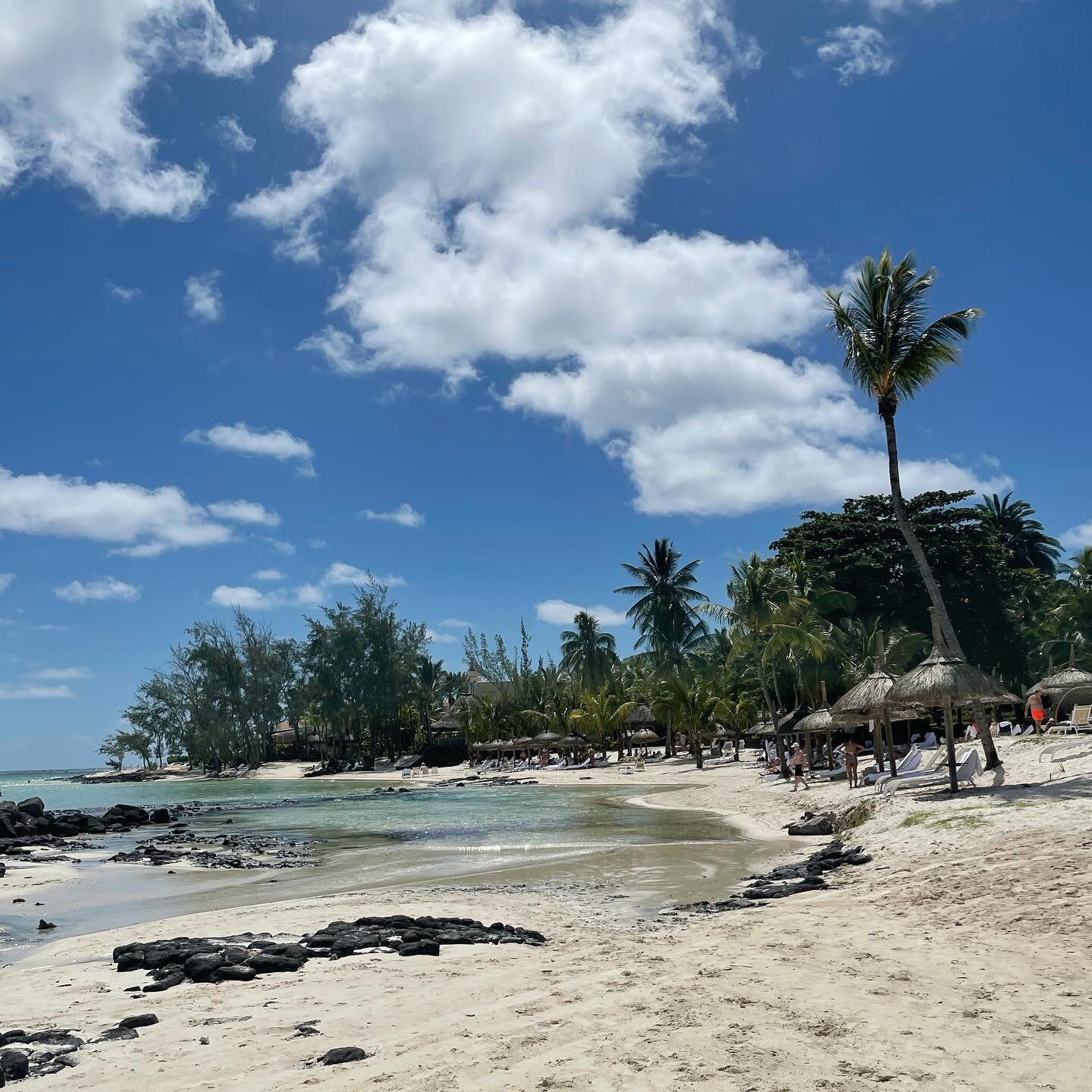 Summer vacation in the winter #mauritius #beach