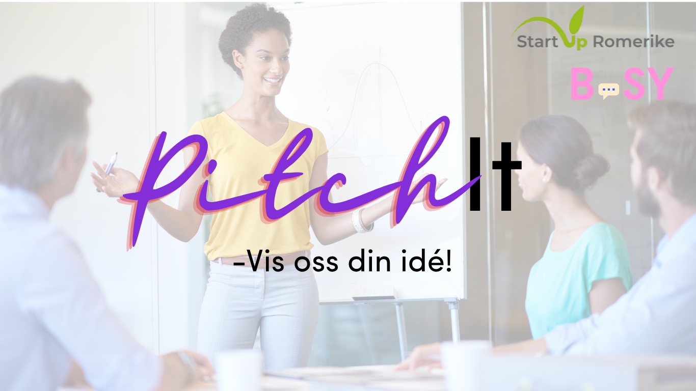 PitchIt - presenter din ide på to minutter!