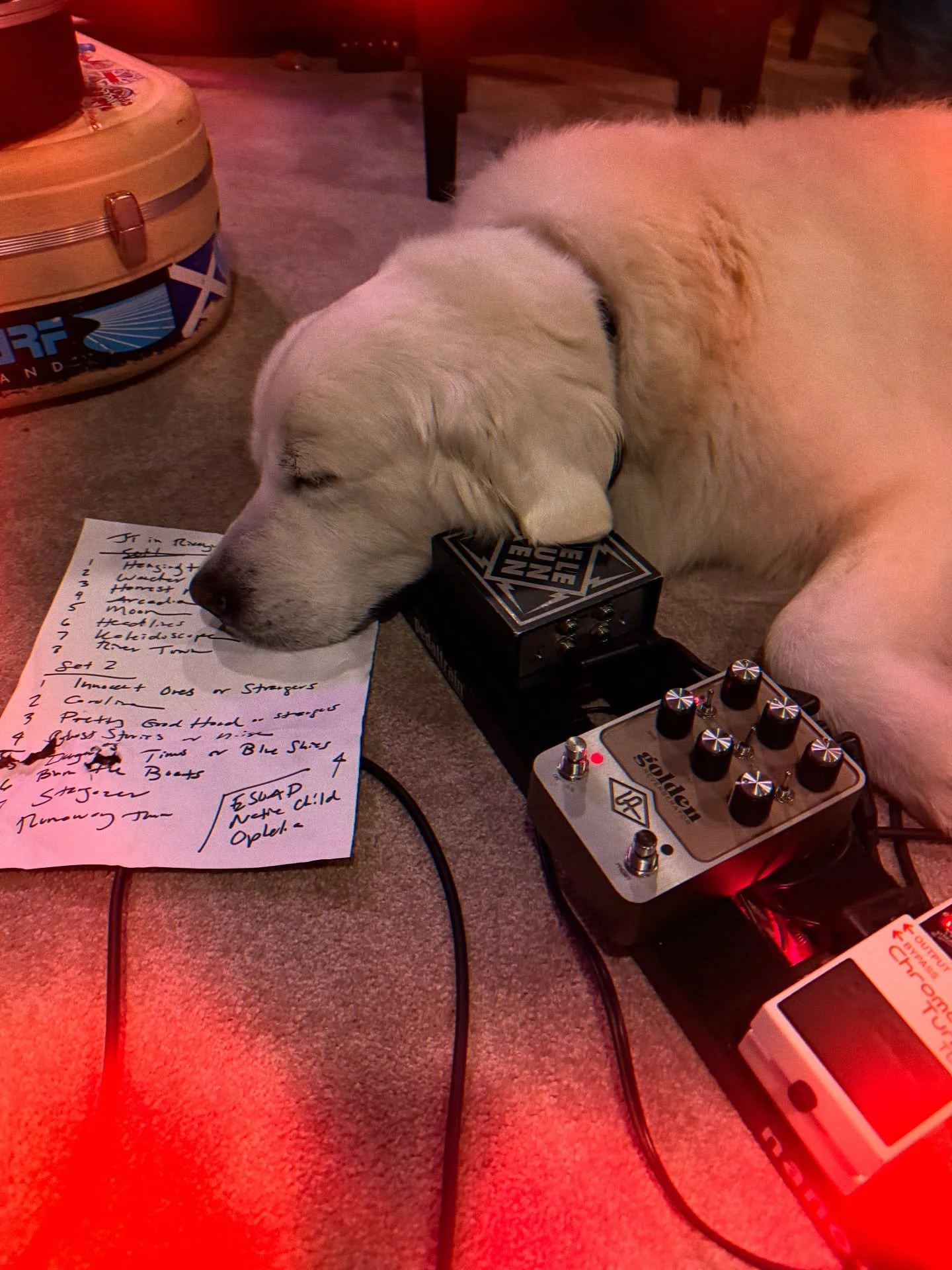 Drooling over my set list in Virginia! 🏆 

@telefunken_mics  @uaudio