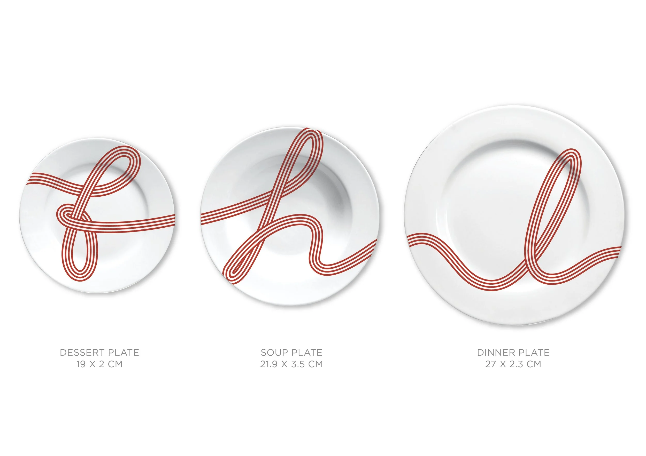 JIA and Taste of Love co-designed Faith, Hope, Love charity tableware gift set