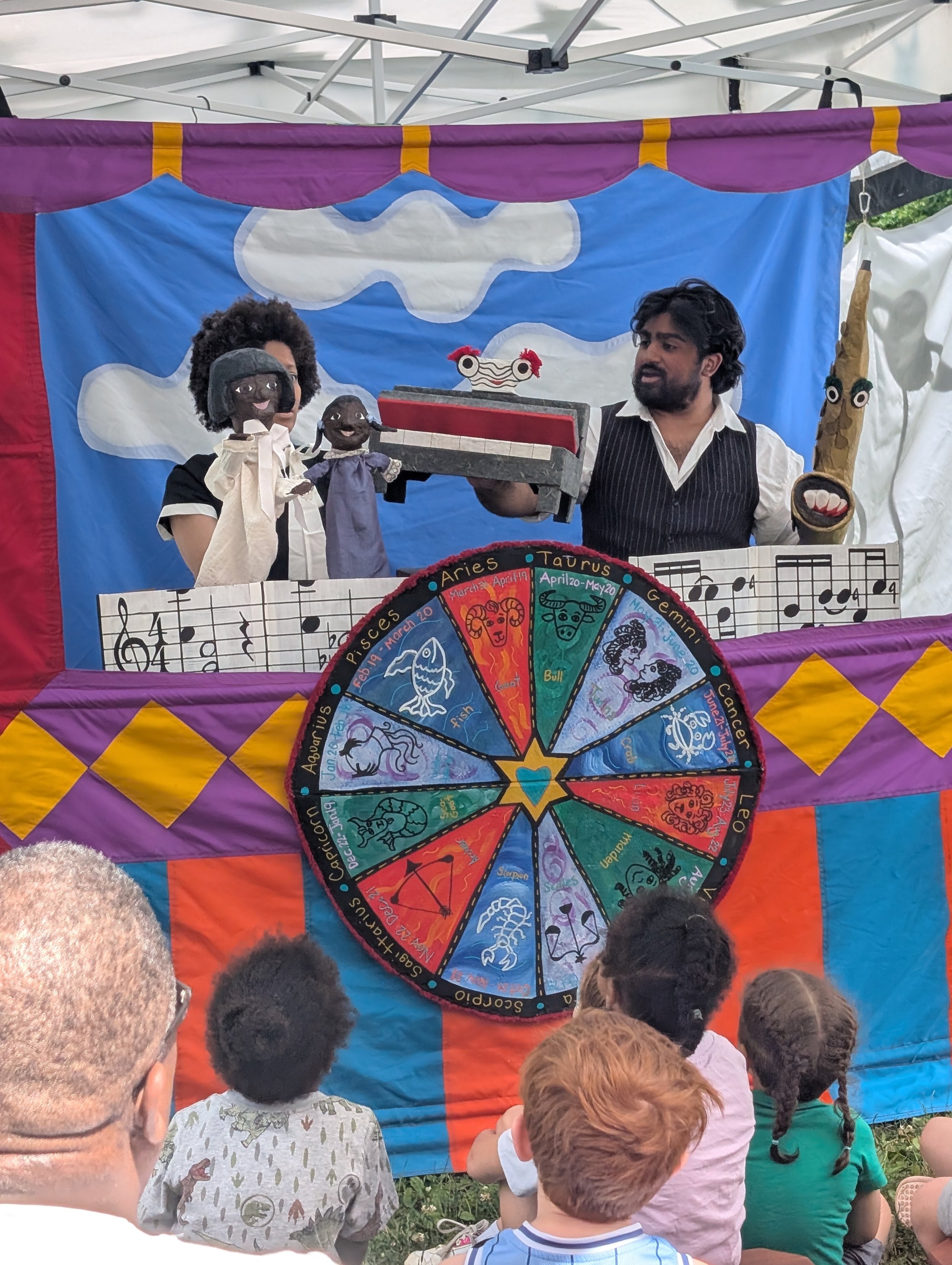 Jazz at the Heart Roving Art Cart