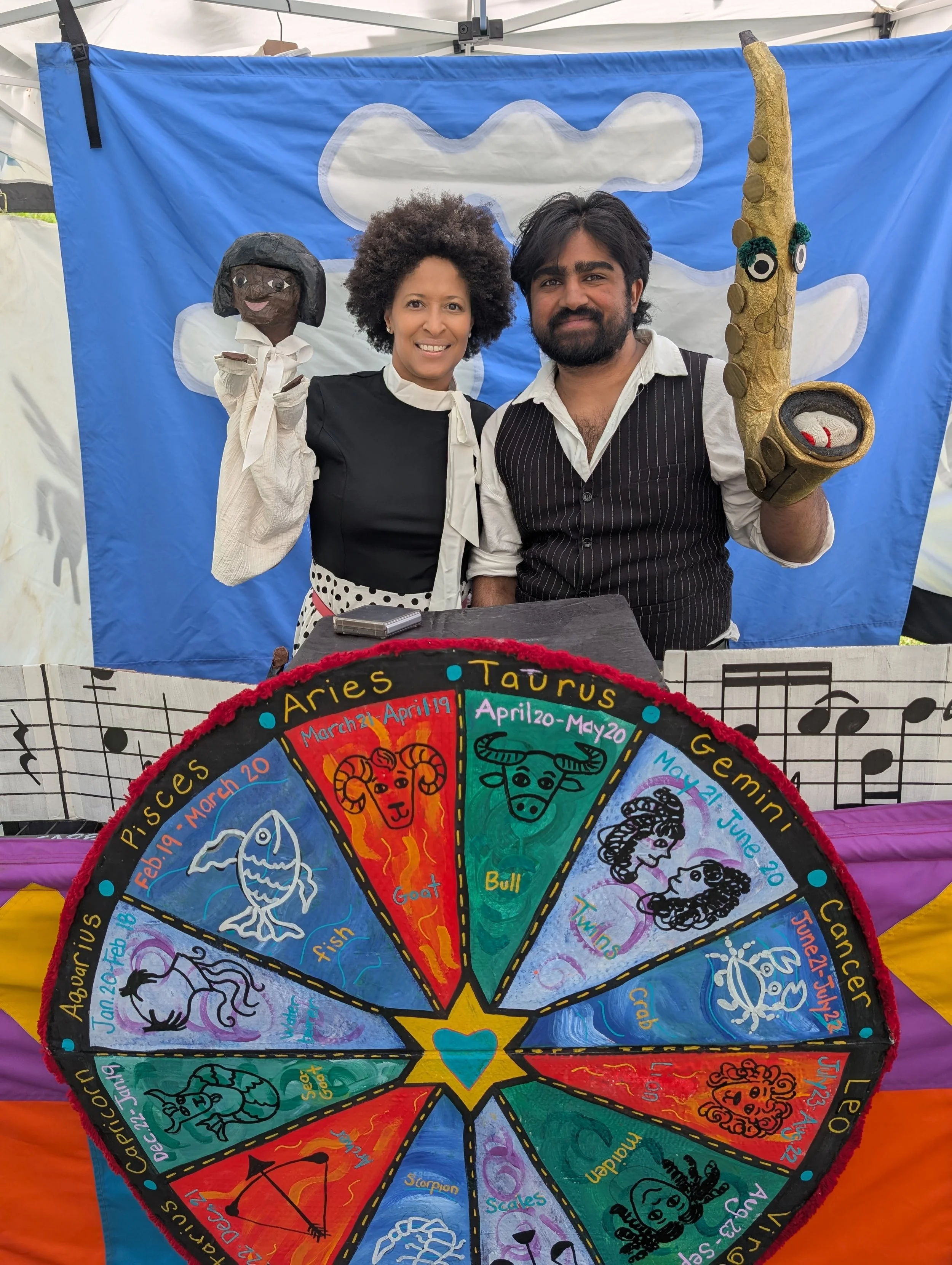 Roving Art Cart Summer 2026 Puppeteers