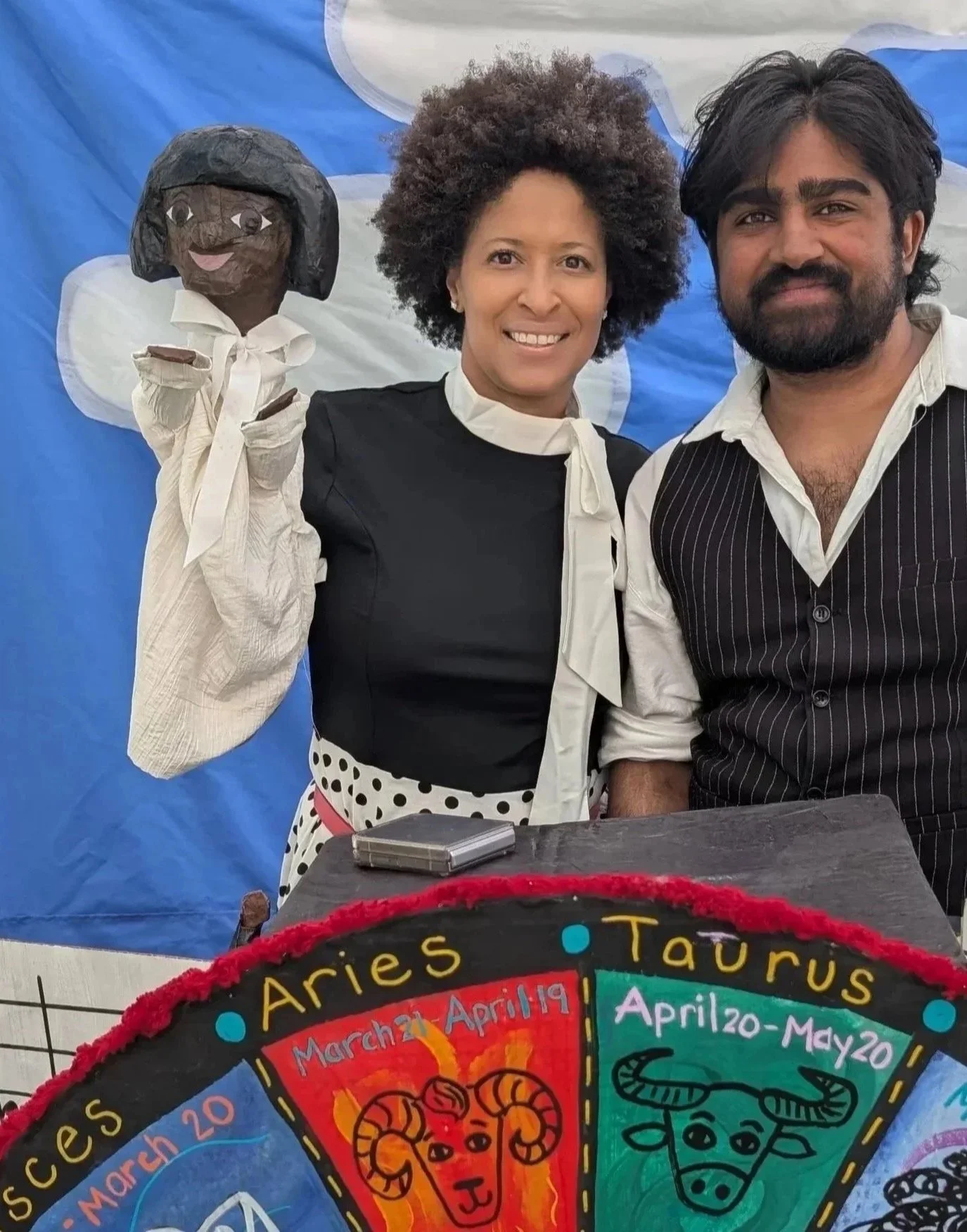 roving art cart jazz at the heart puppeteers