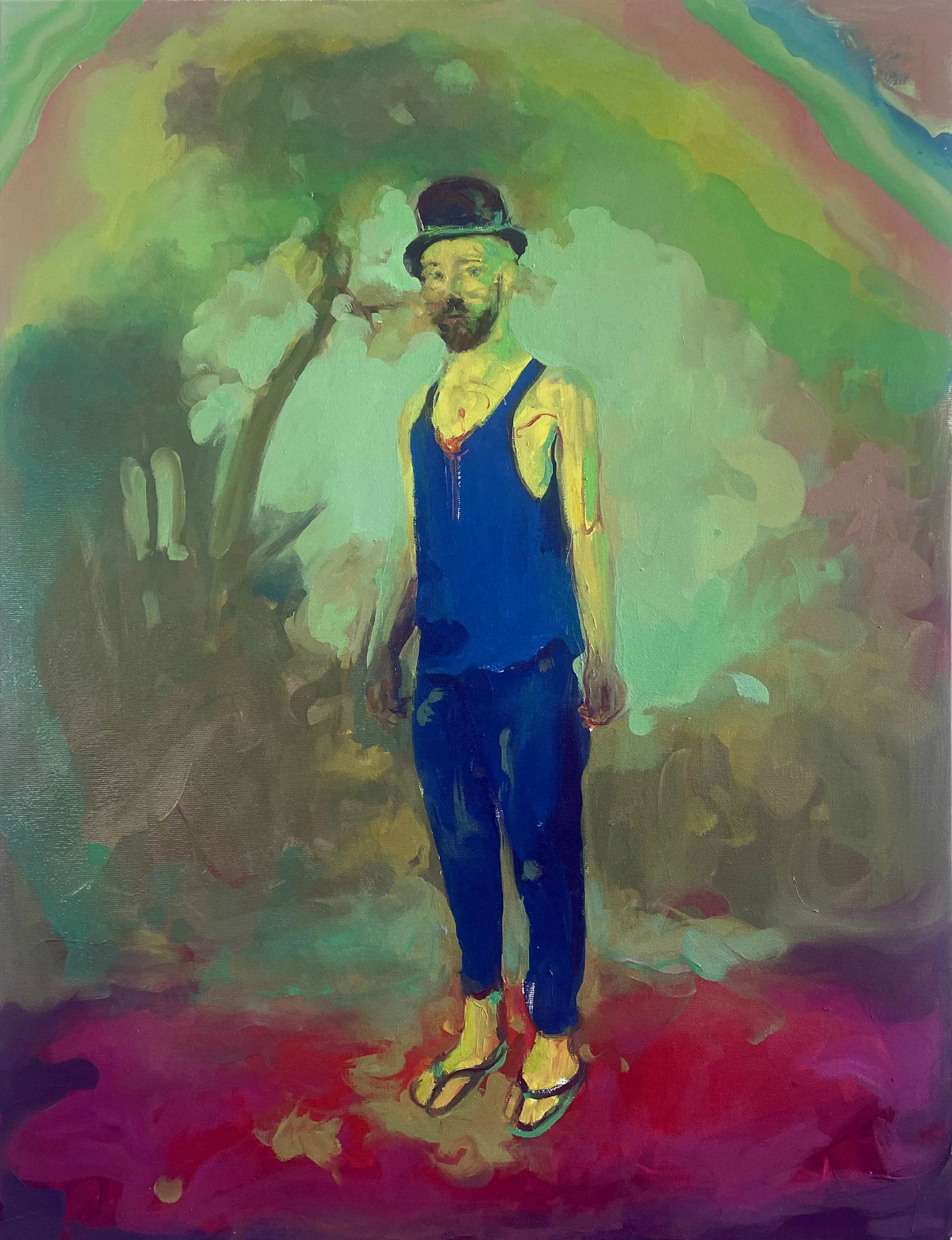 Chapeau melon-53x74cm-2025