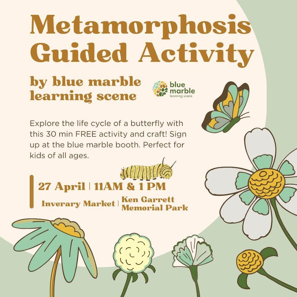 We will be at the Inverary Spring Market on Saturday with a booth of nature inspired crafts, books, ID sheets, and more. 

Plus, we will be offering a free metamorphosis guided activity twice during the day! 

Come say hi!

#inverarymarket #craftmark