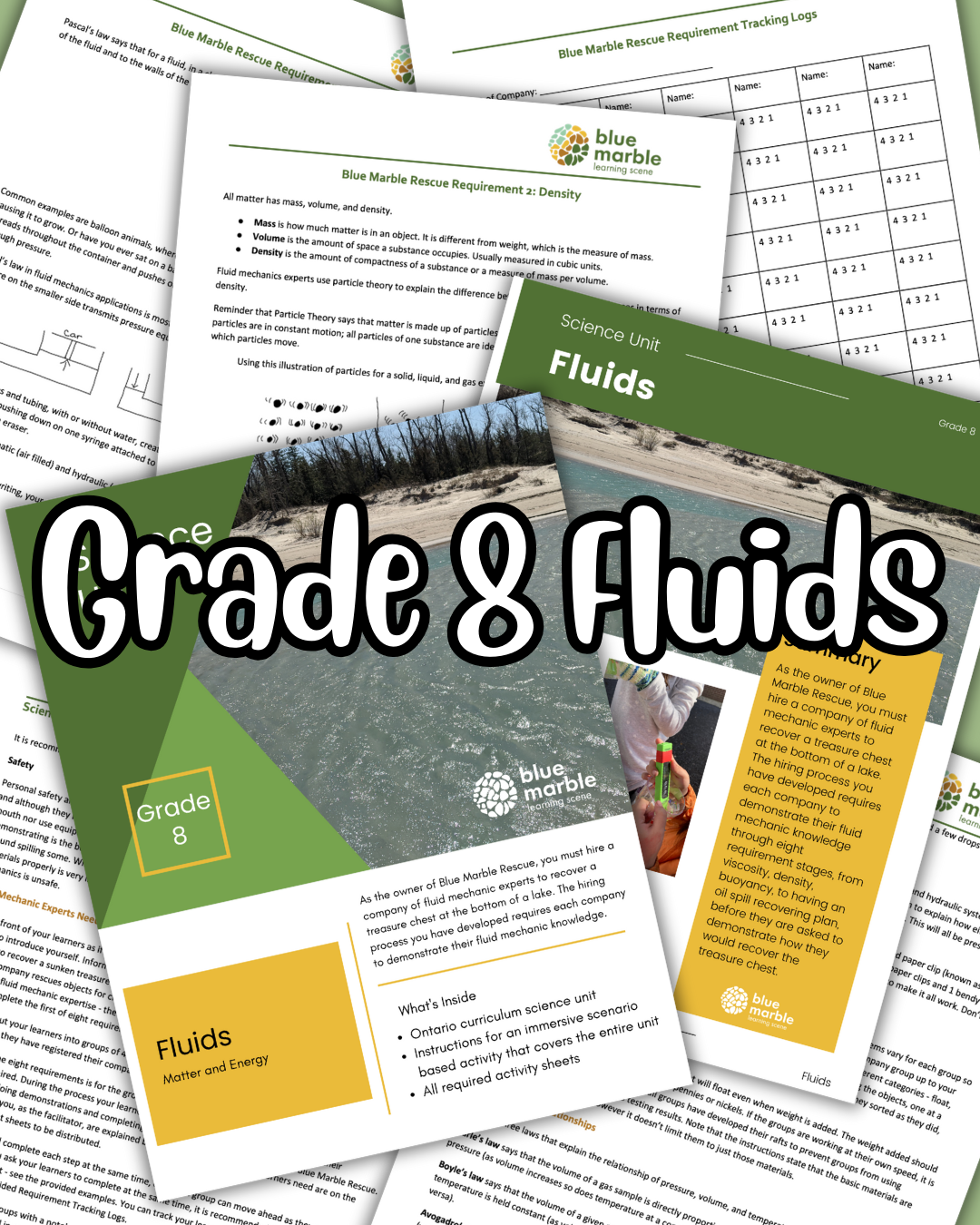 Grade 8 Fluids - 2022 Updated!