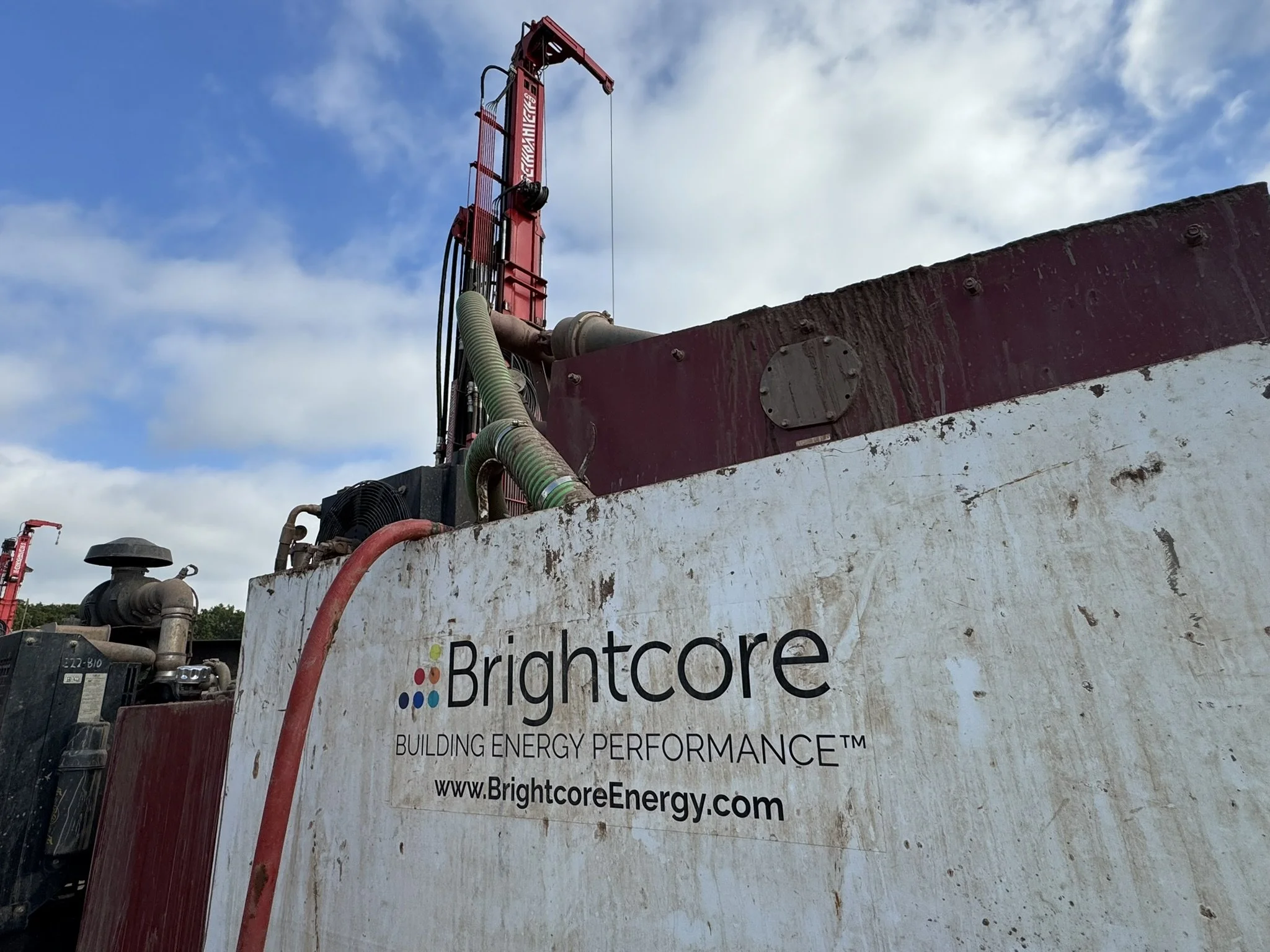  Geothermal construction site tour at Agawam High School, Agawam Public Schools, MA. Courtesy of Michael Tracy (Brightcore Energy).  