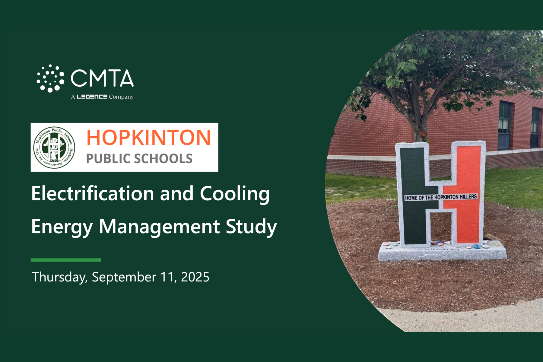 School Decarbonization Efforts at Hopkinton Public Schools