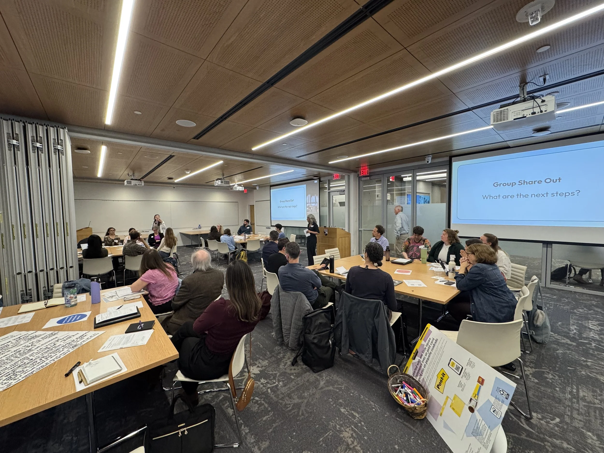 Highlights from a climate education roundtable during Boston Climate Week