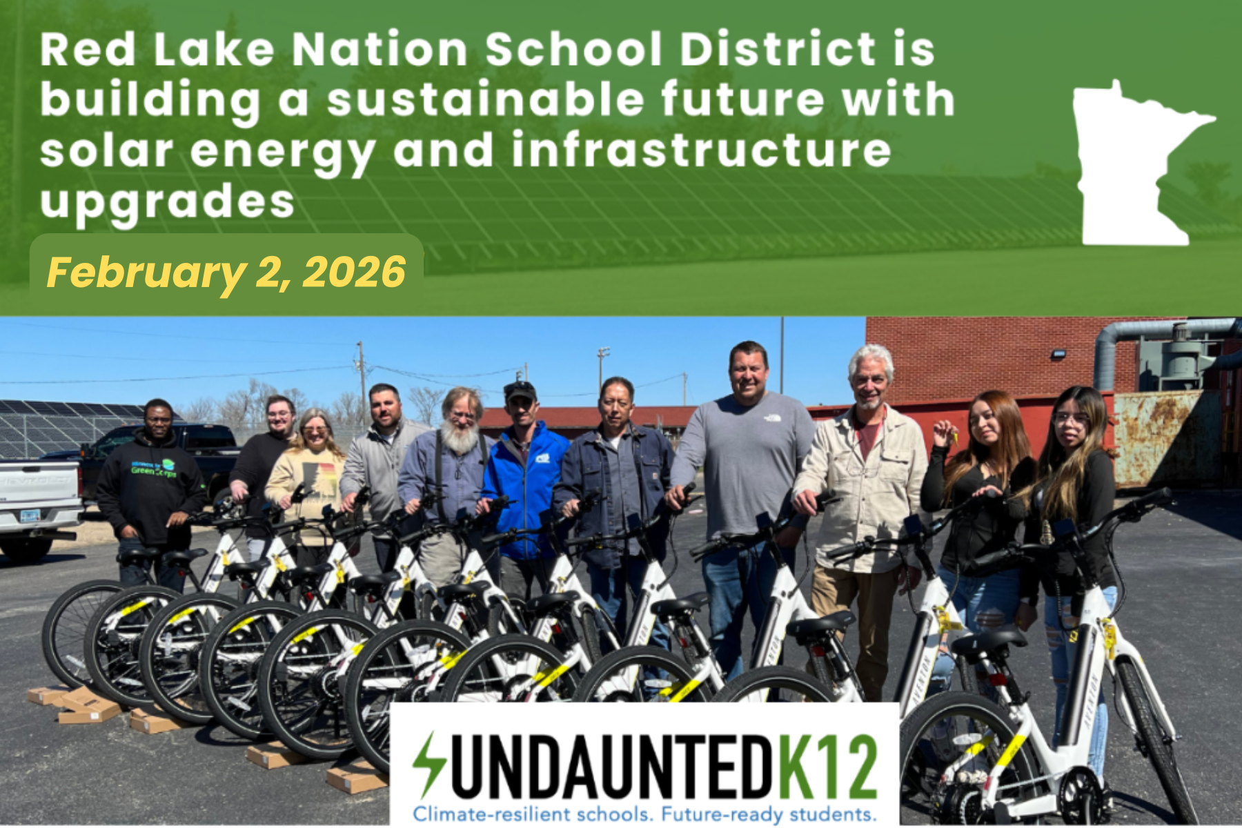 Red Lake School District builds a sustainable, resilient future with solar energy and infrastructure upgrades