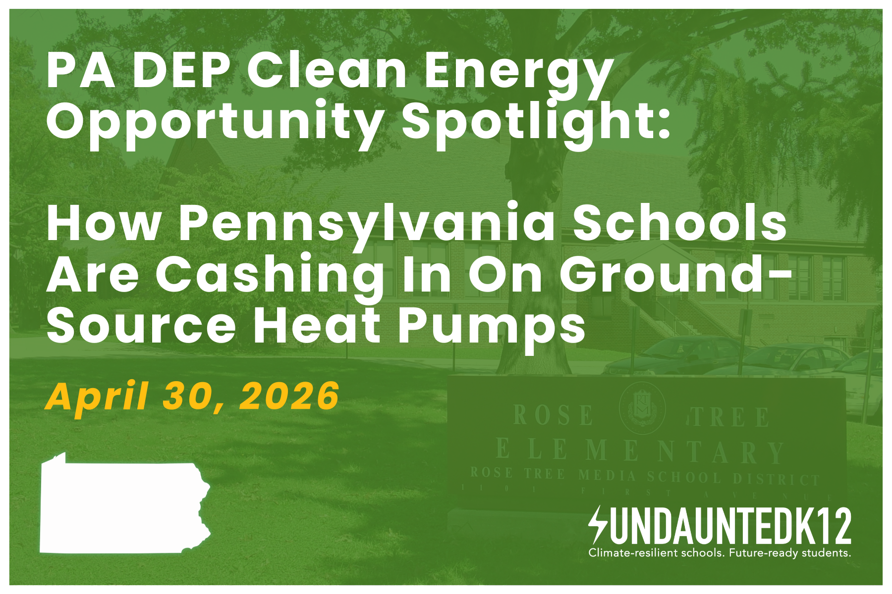 Pennsylvania schools: Modernize your HVAC systems with ground-source heat pumps &amp; save  money!