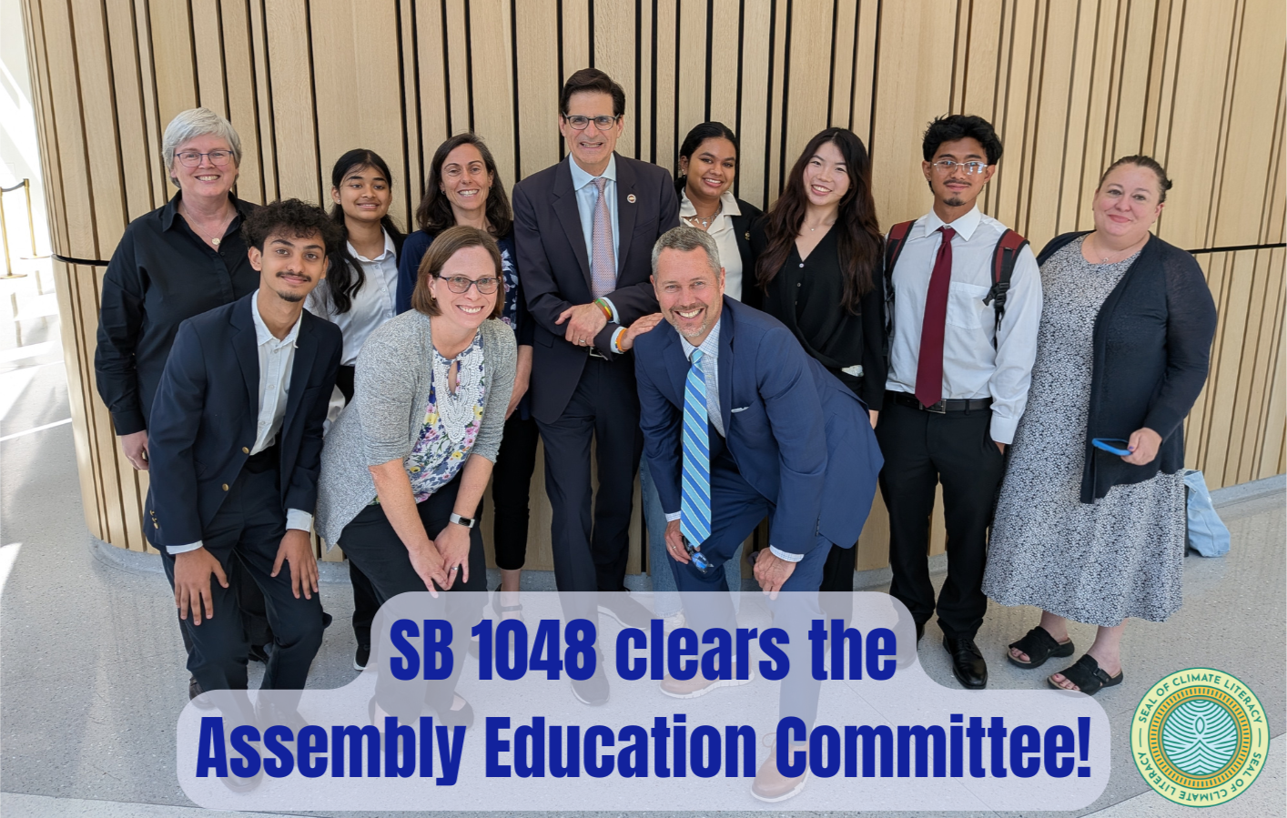 Seal of Climate Literacy Advances in California
