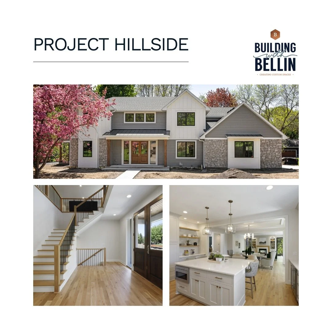 Clean lines. Elevated finishes. A space designed for both beauty and everyday living. At Bellin Construction, every project tells a story&mdash;and Project Hillside is one of sophistication and function in perfect balance.

✨ Let&rsquo;s bring your v