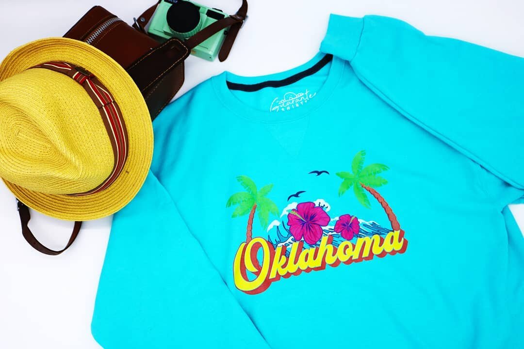 You can't spell Oklahoma without aloha. Surf's up.