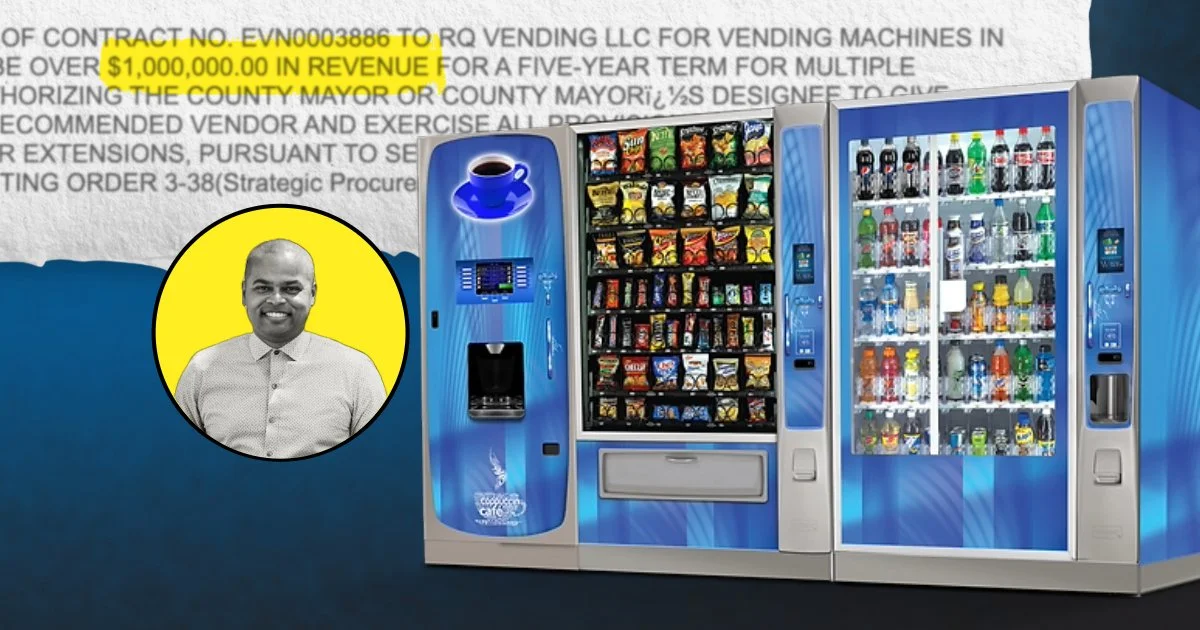 Delayed Vote on $1M Vending Machine County Contract Raises Questions About Keon Hardemon’s Biggest Donor