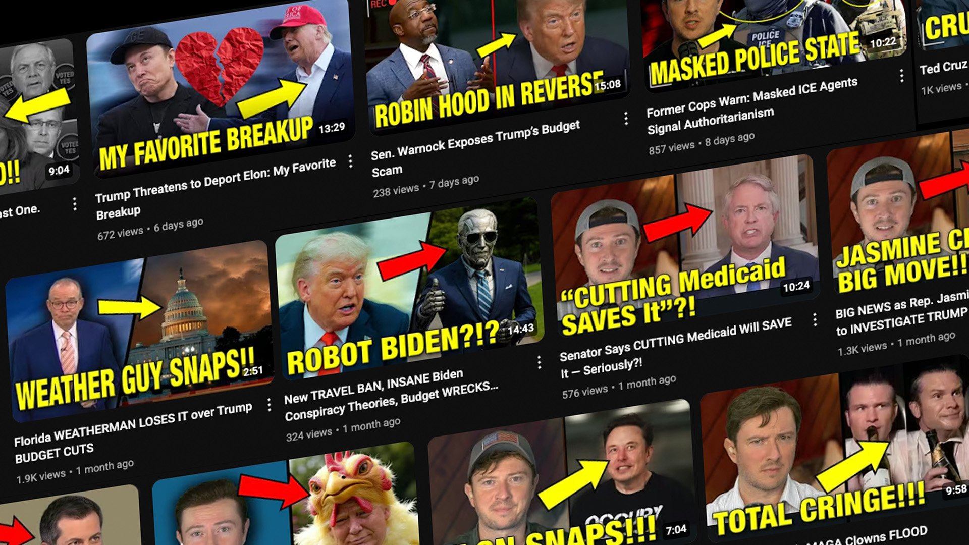 Fast, Monetizable Political Video Editing for YouTube Growth