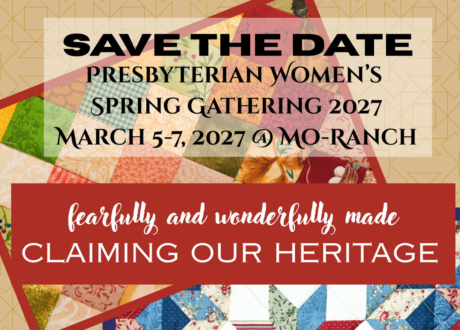 Presbyterian Women Spring Gathering 2027