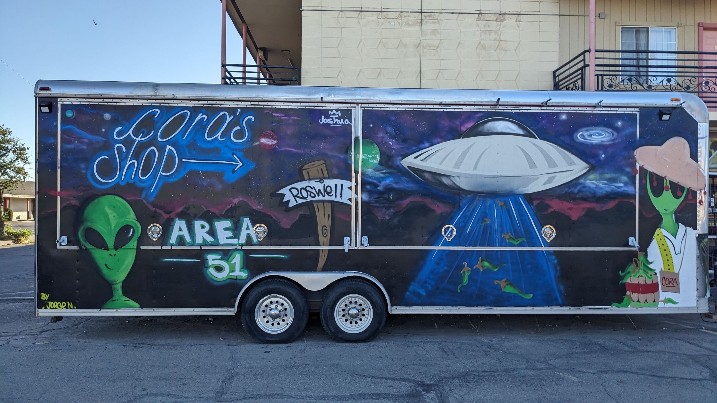 Alien Food Truck in Roswell New Mexico