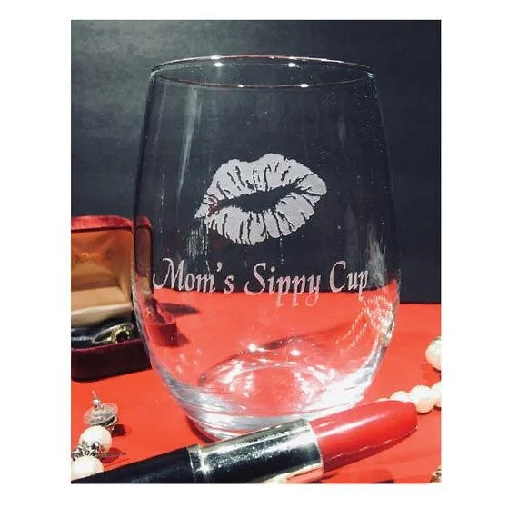 12 oz stemless wine glass dimensions Wine Measuring Cup - Stemless Wine Glass - Engraved Measurement Lines for Portion Control - Ounces and Metric - Large 17 Ounce main image 1