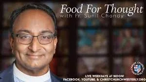 Fr. Sunil Chandy ’95 Podcasts with Dean Michael and Hillary Raining