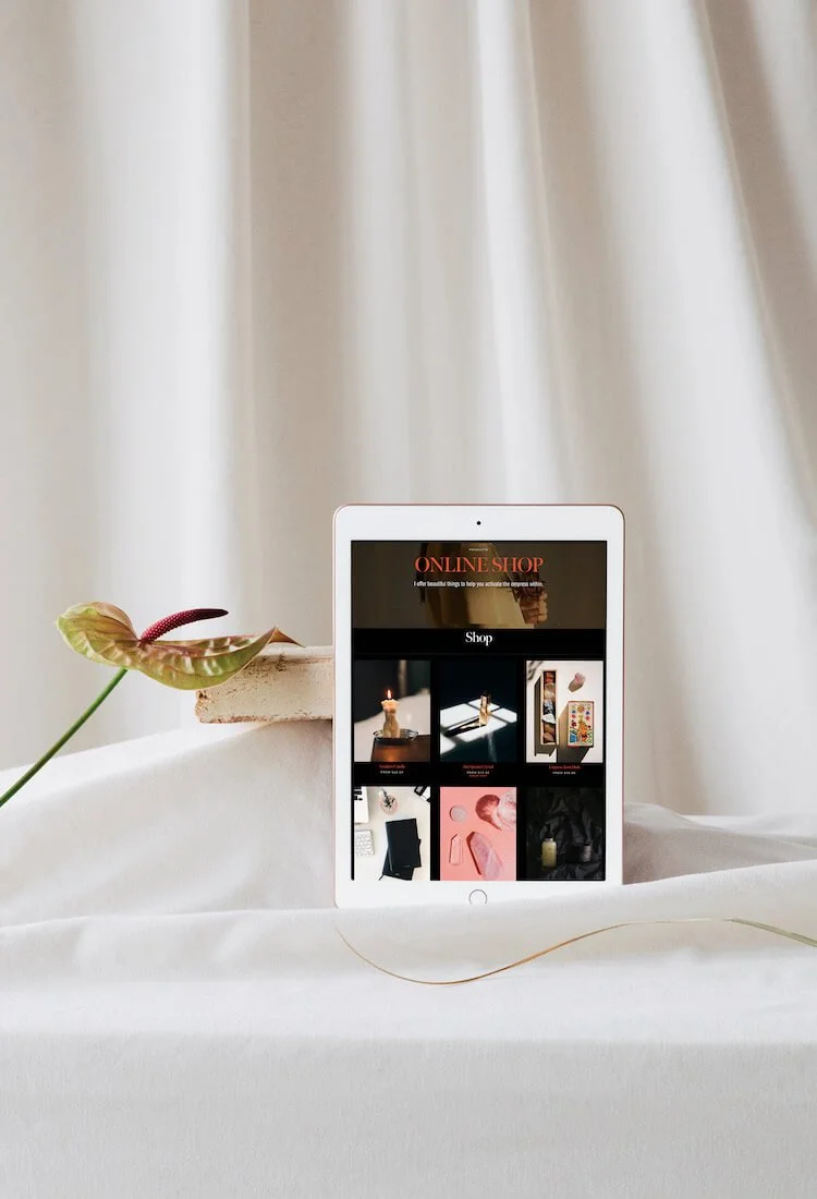 All-in-1 Platform—Astrology-based DIY Squarespace Website Templates for spiritual brands—Empress Template