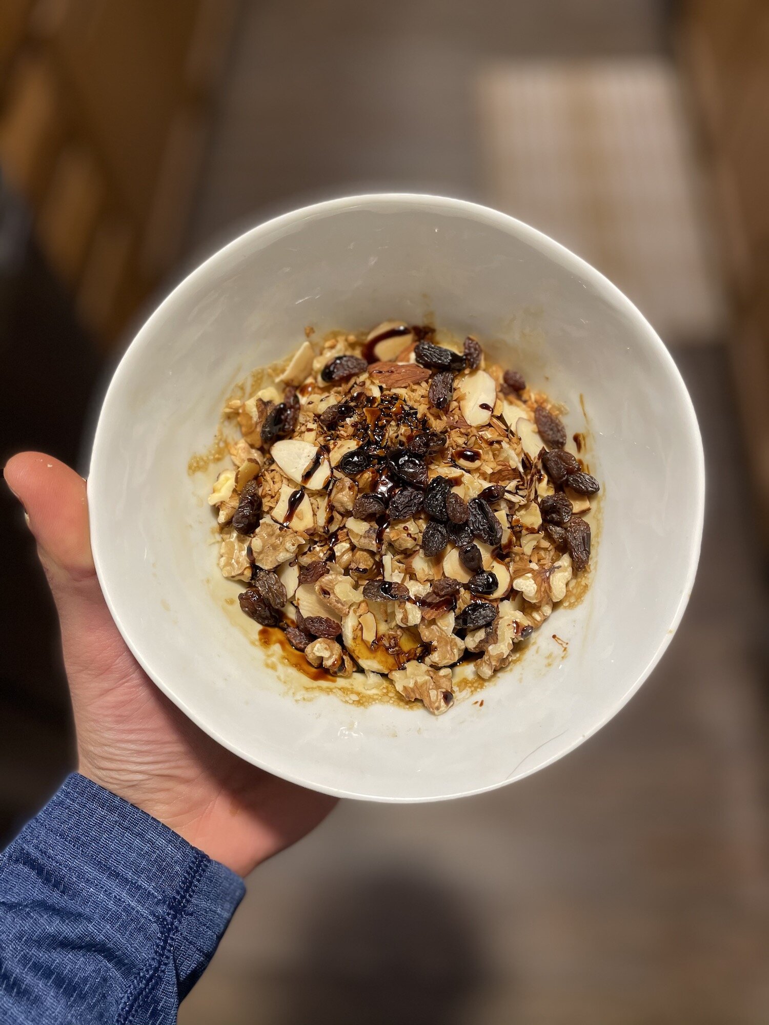 Bijus oatmeal from the feed zone cookbook