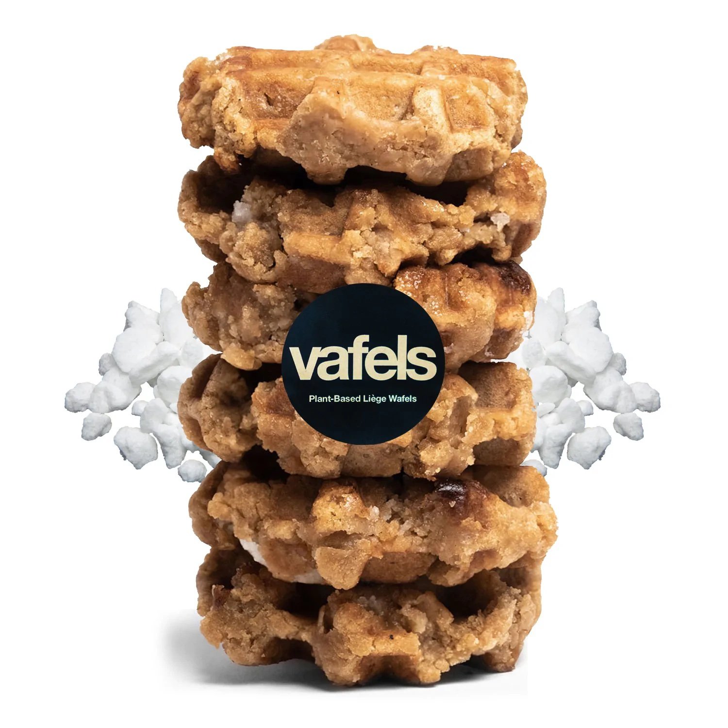 Plant-based liege wafels from Vafels