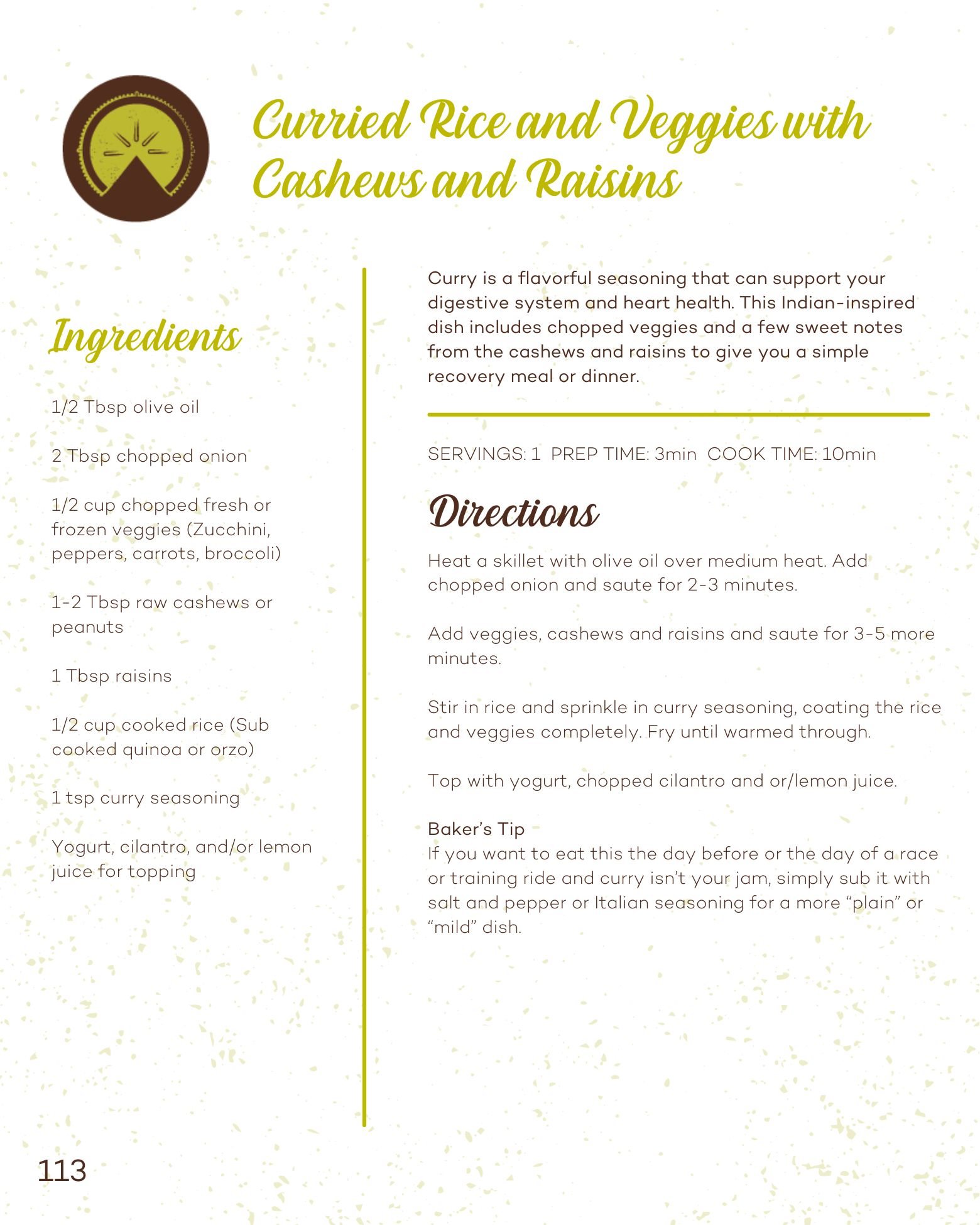 Curried Rice and Veggies Recipe