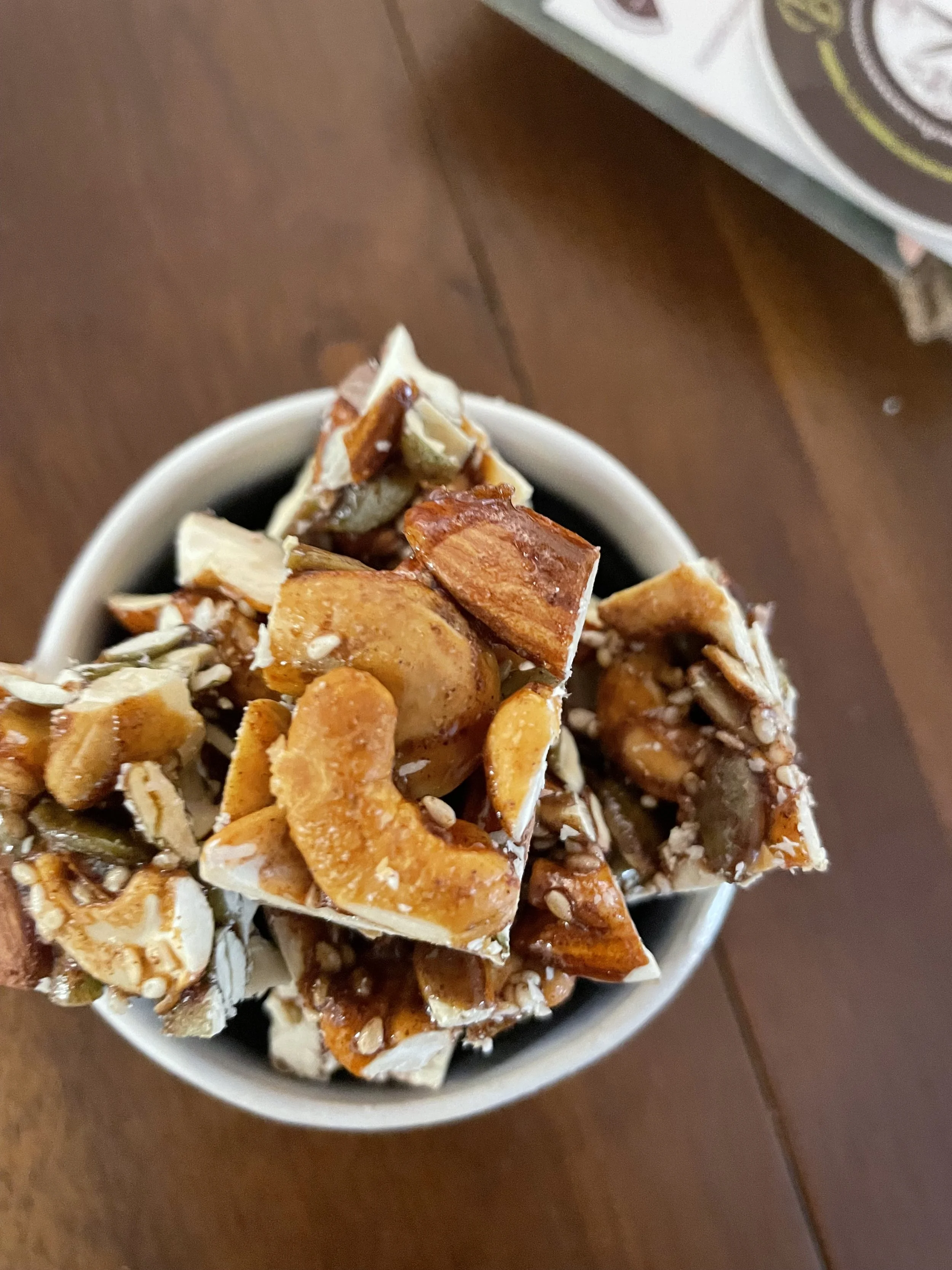 Copycat Costco Cashew Clusters