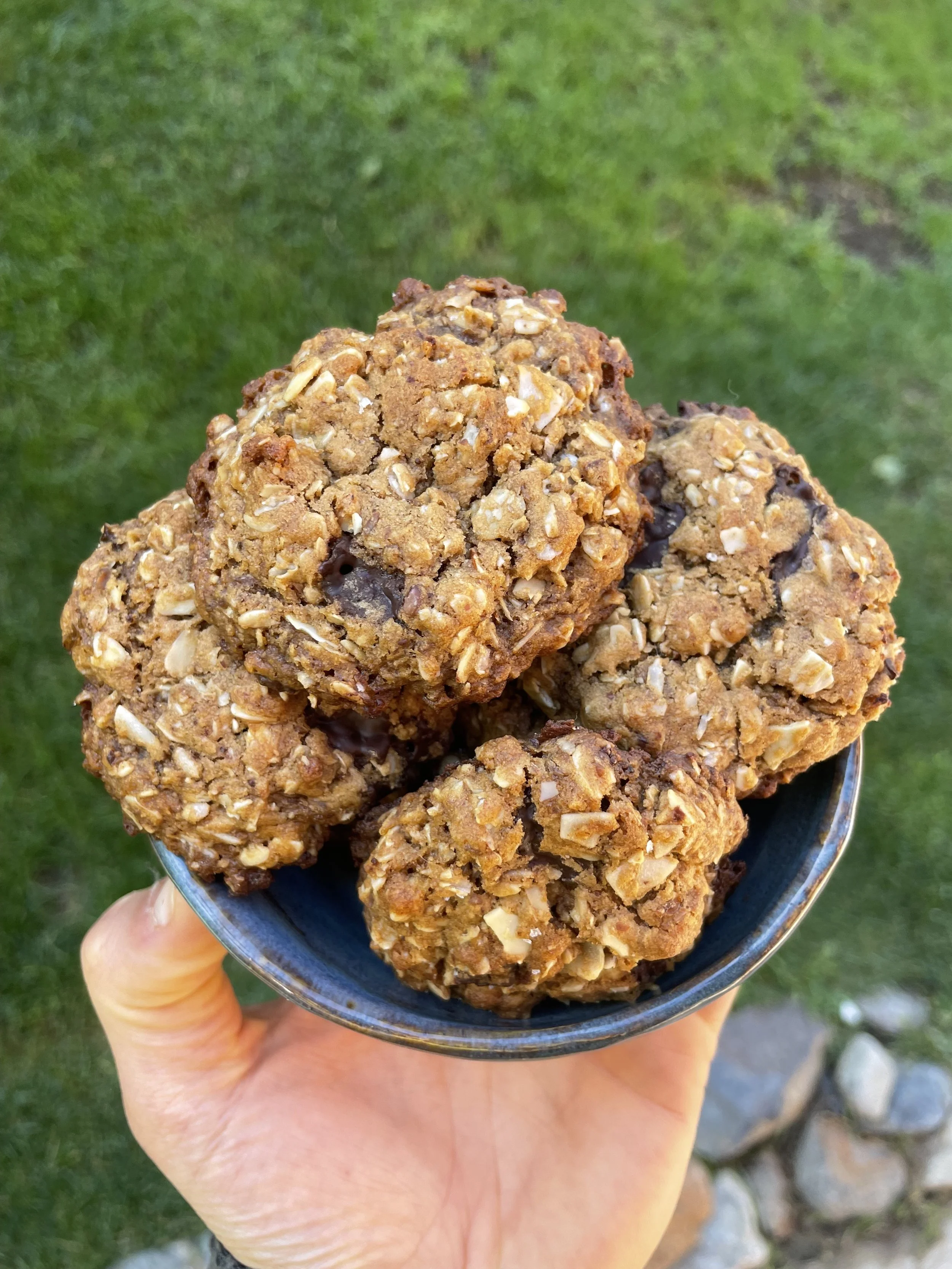 The BEST Coconut Trail Cookies!