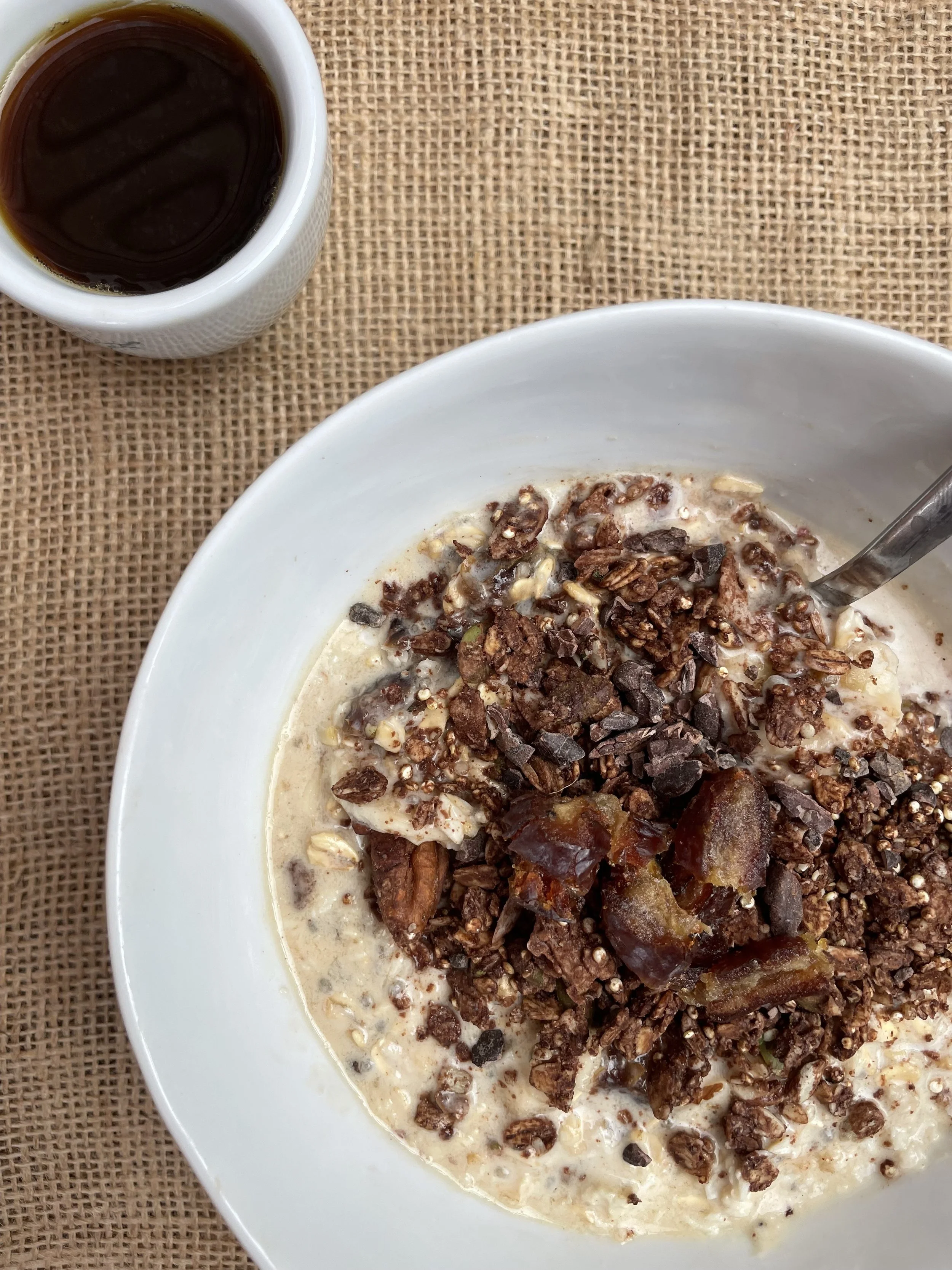 Mocha Bircher Muesli