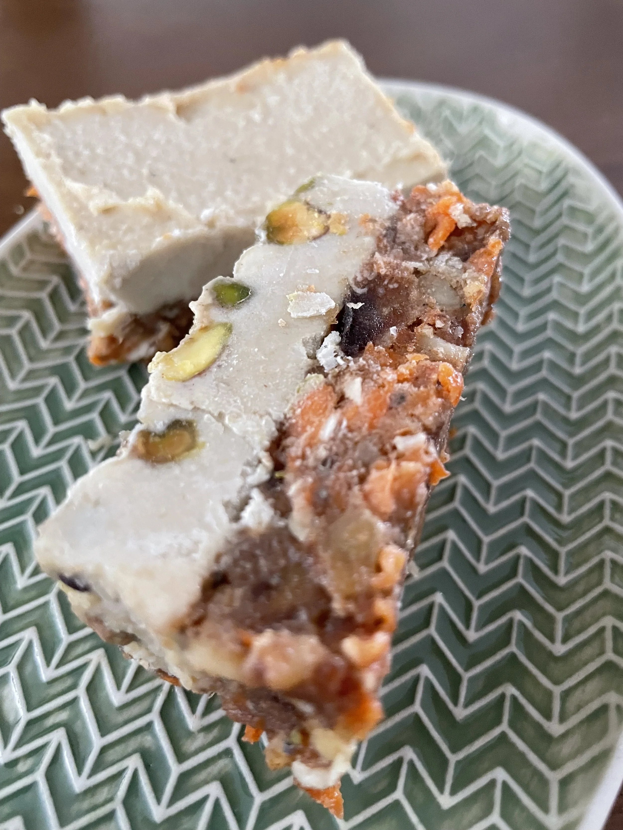 No-Bake Carrot Cake Bars