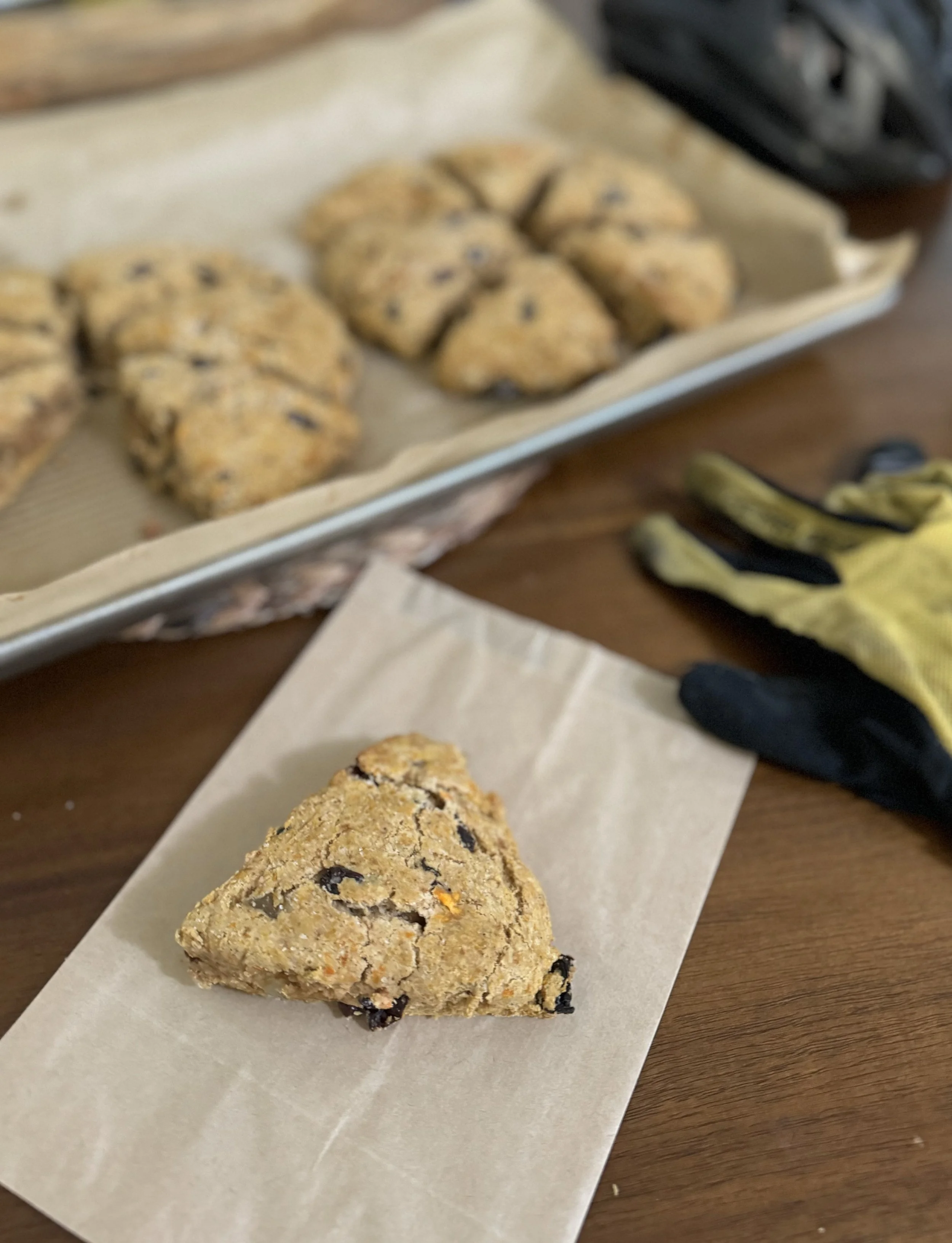 Spiced Sweet Potato Scones