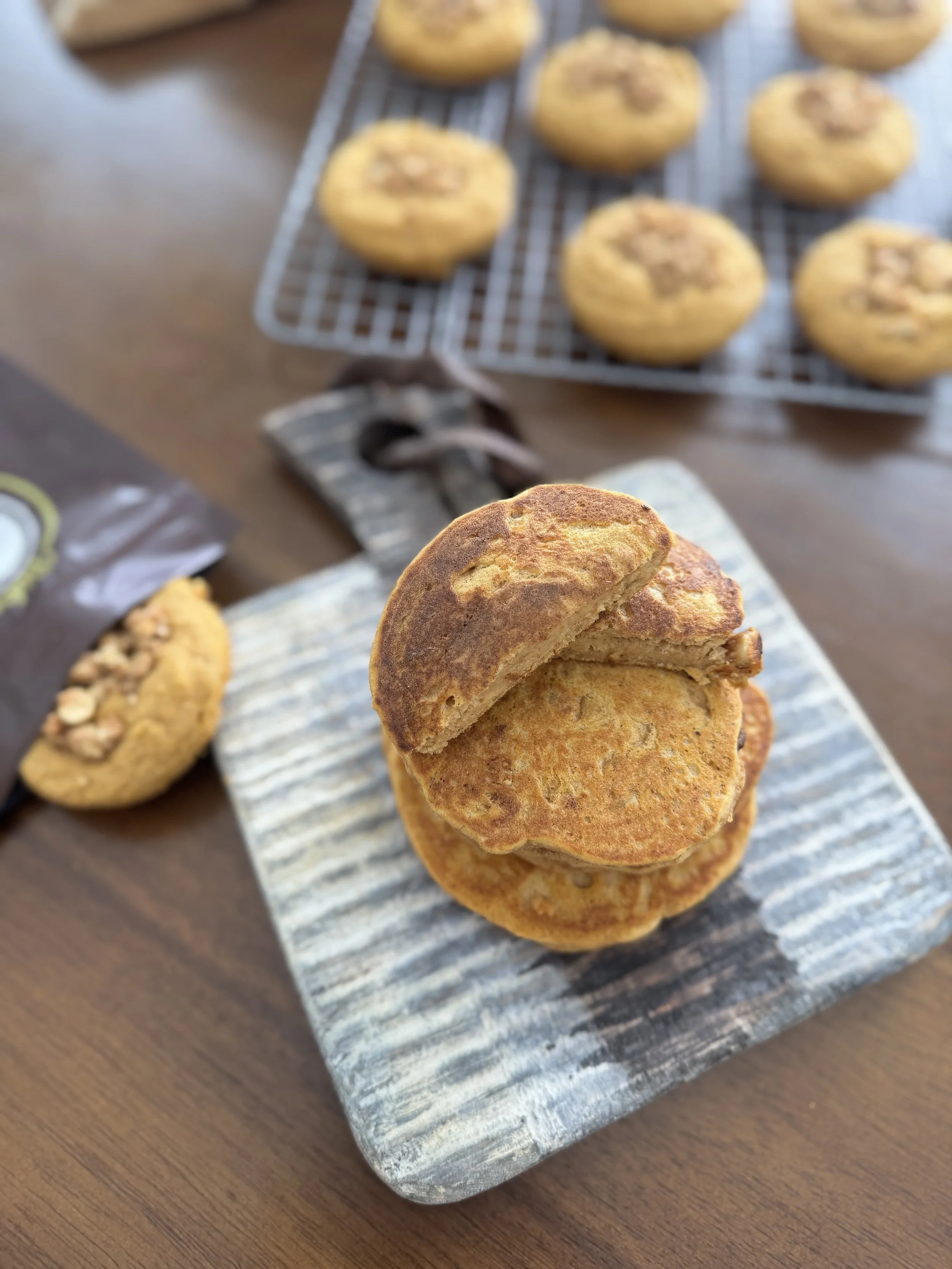 Portable Sweet Potato Nut Butter Cakes